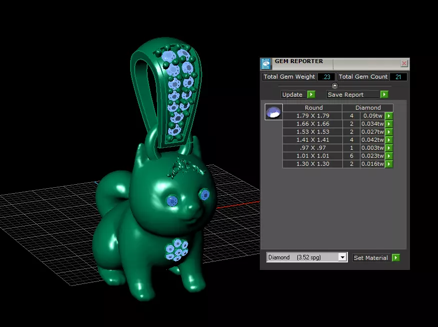 Dog Pendant 3D model 3D print model_4