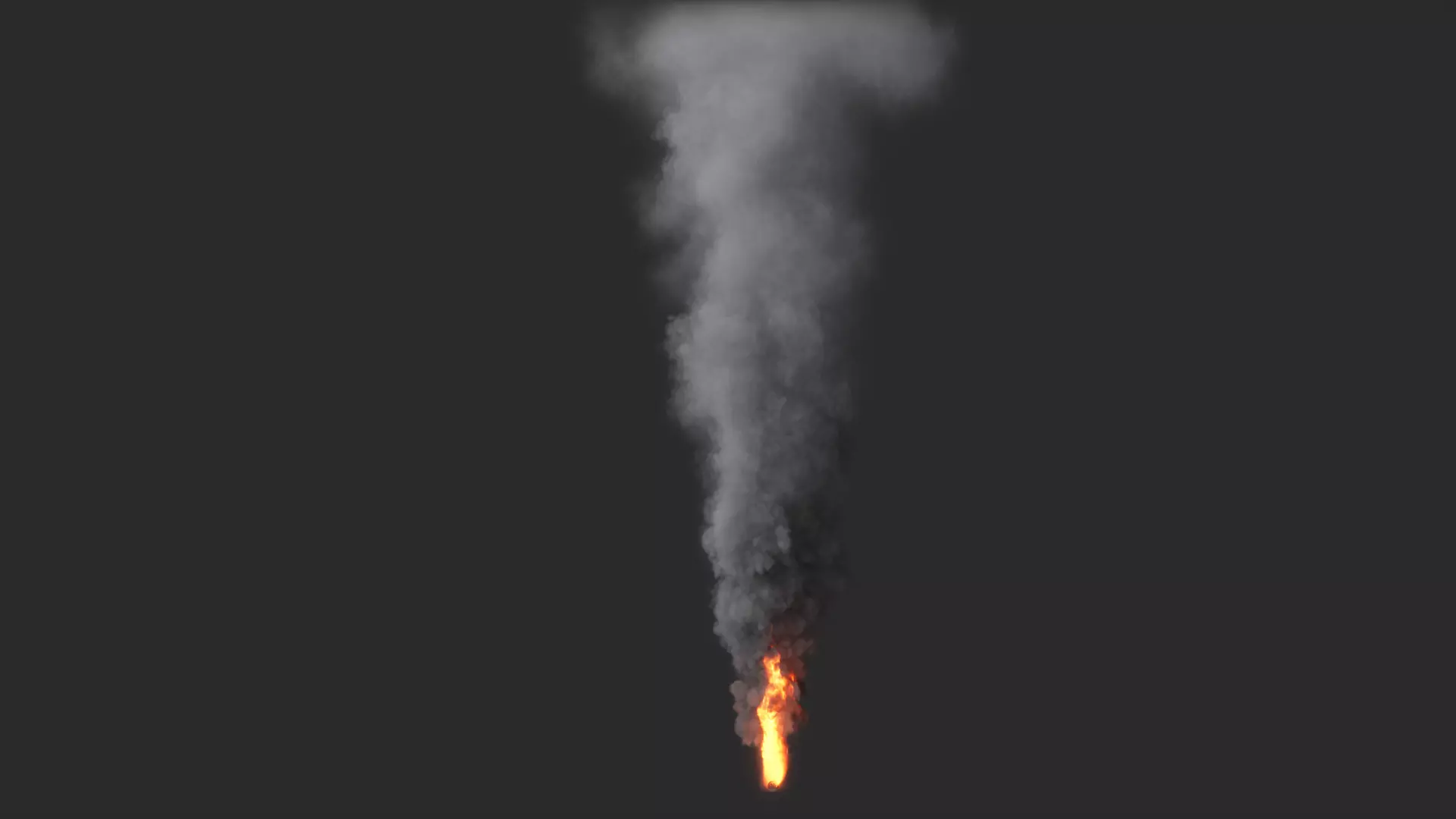 3D Big Fire Animation 3D model_41