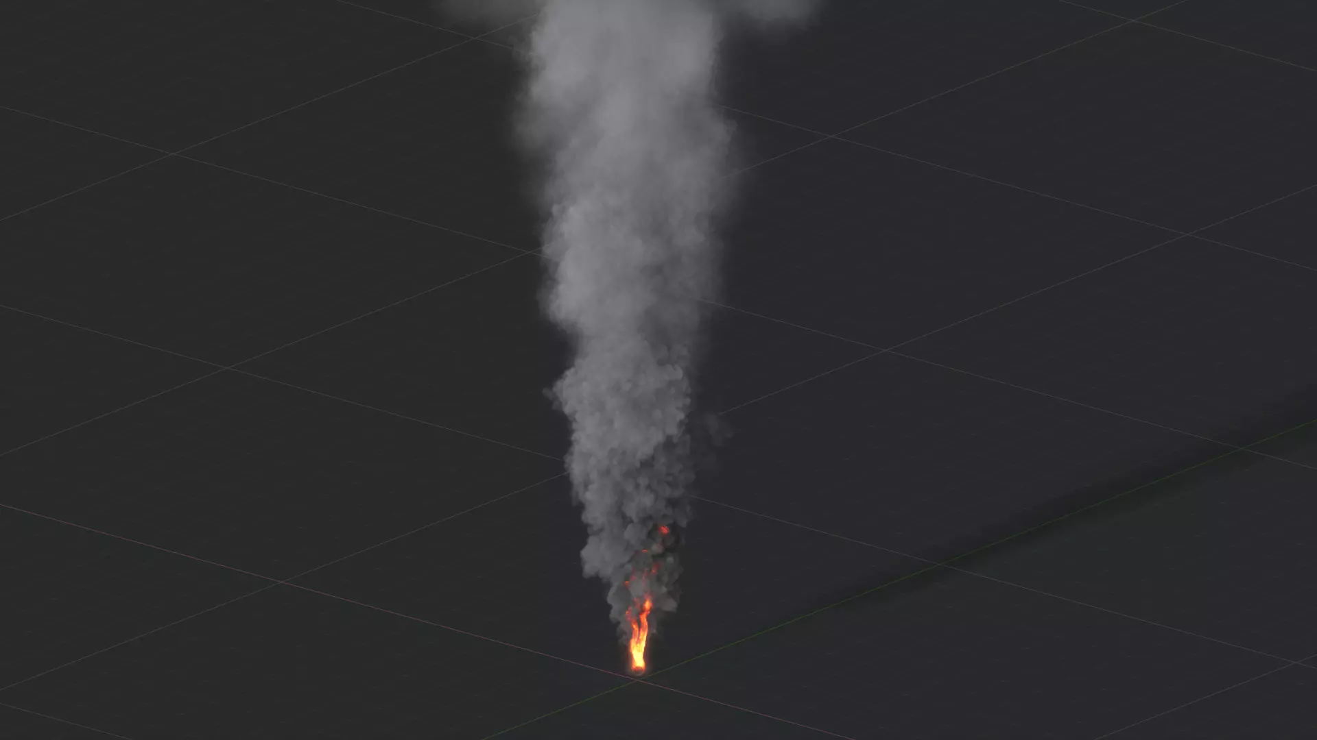 3D Big Fire Animation 3D model_22