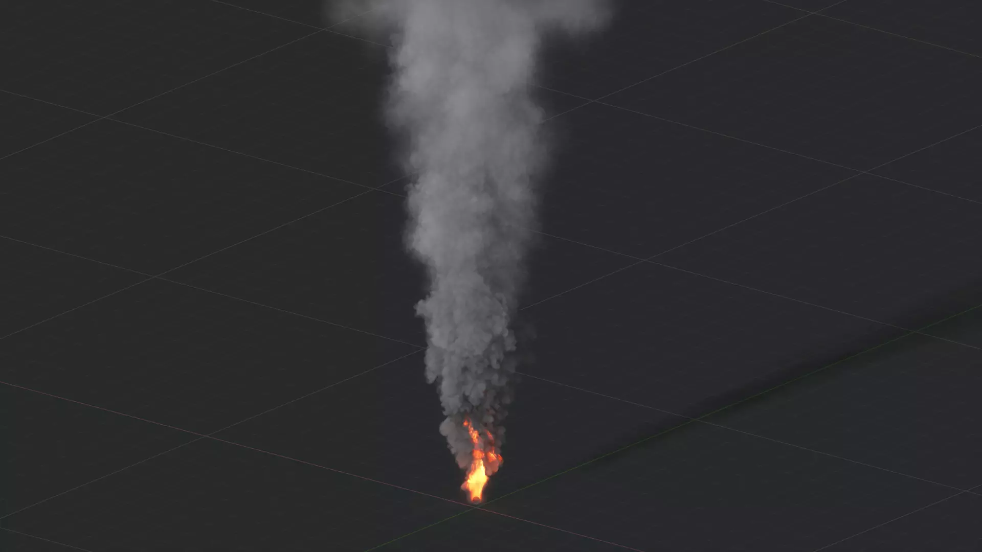 3D Big Fire Animation 3D model_26