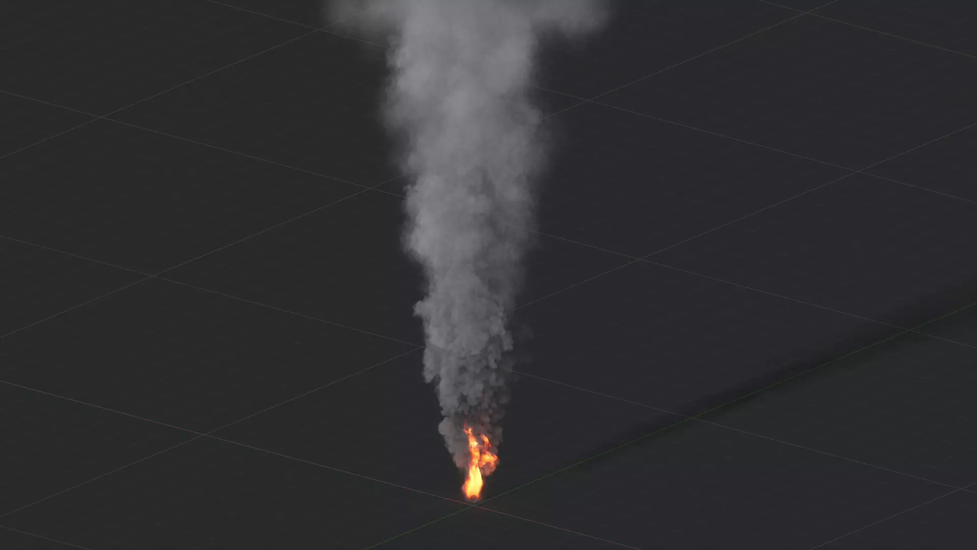 3D Big Fire Animation 3D model_45