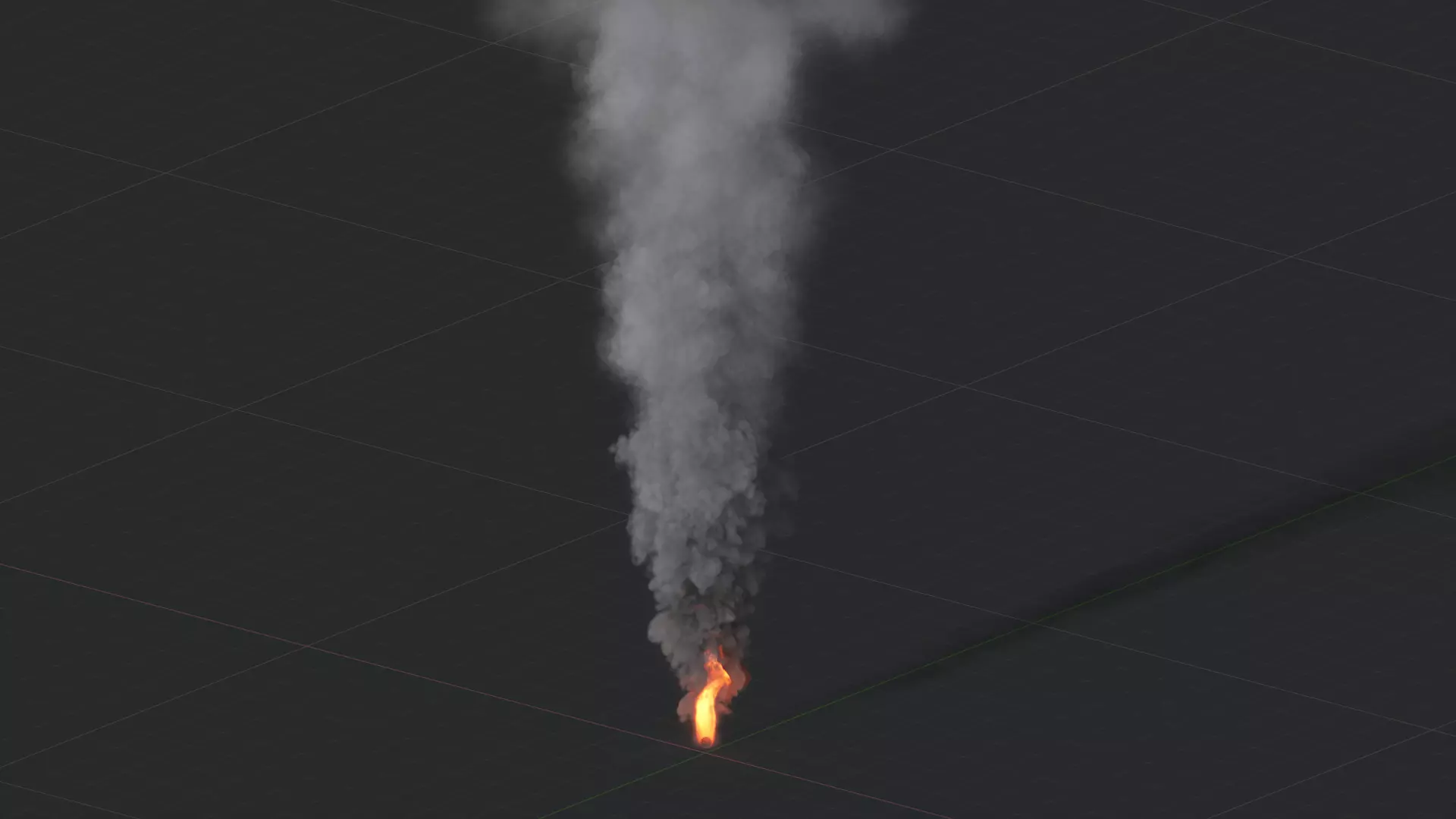 3D Big Fire Animation 3D model_24