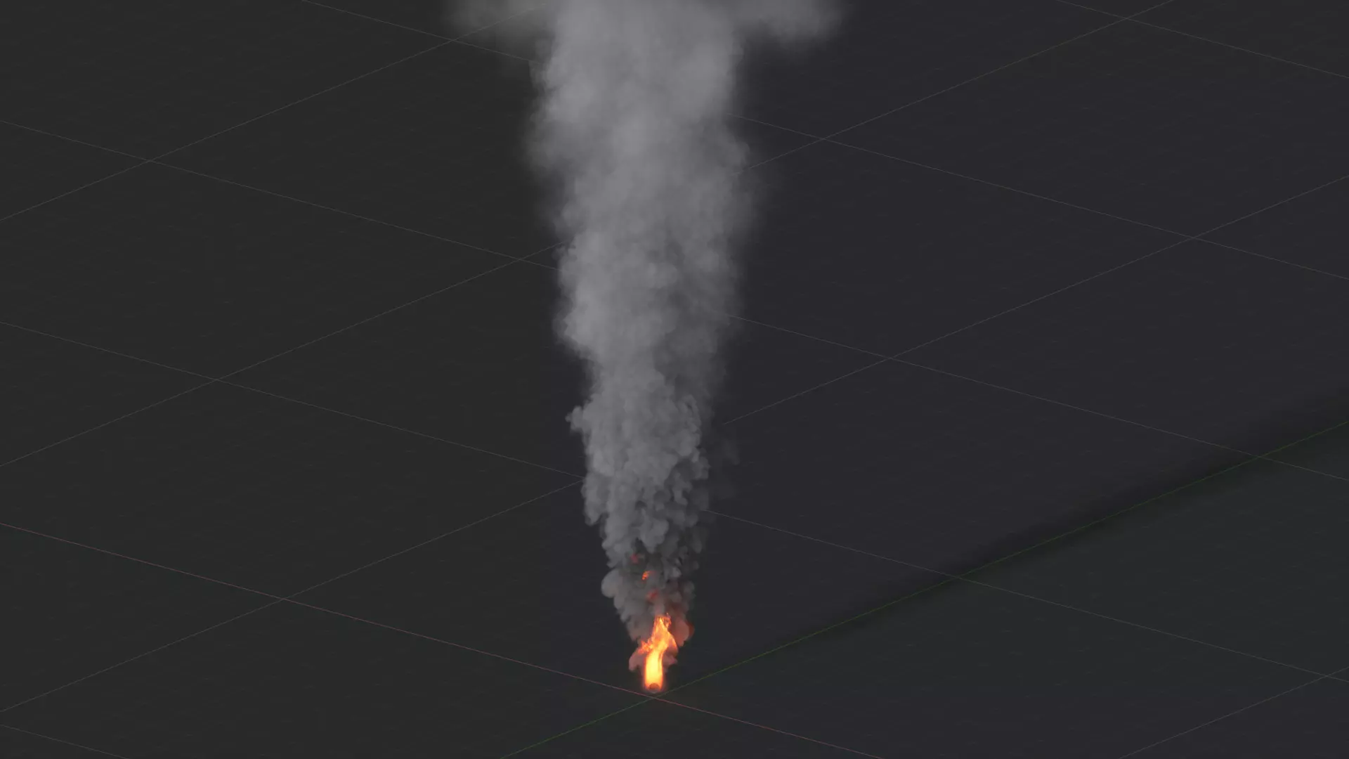 3D Big Fire Animation 3D model_21