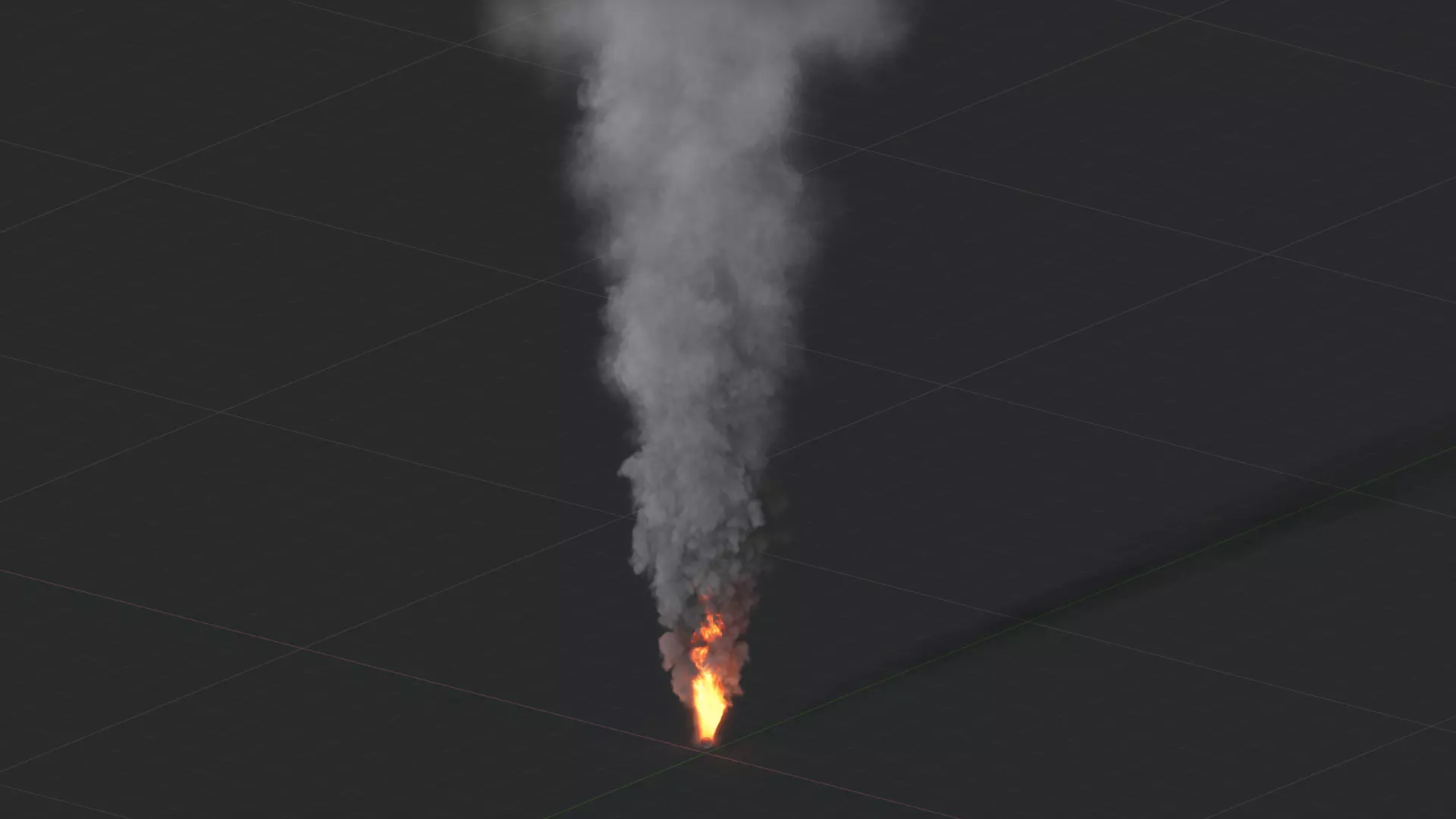 3D Big Fire Animation 3D model_14