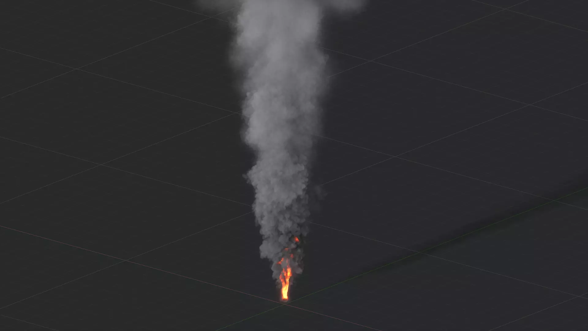 3D Big Fire Animation 3D model_23
