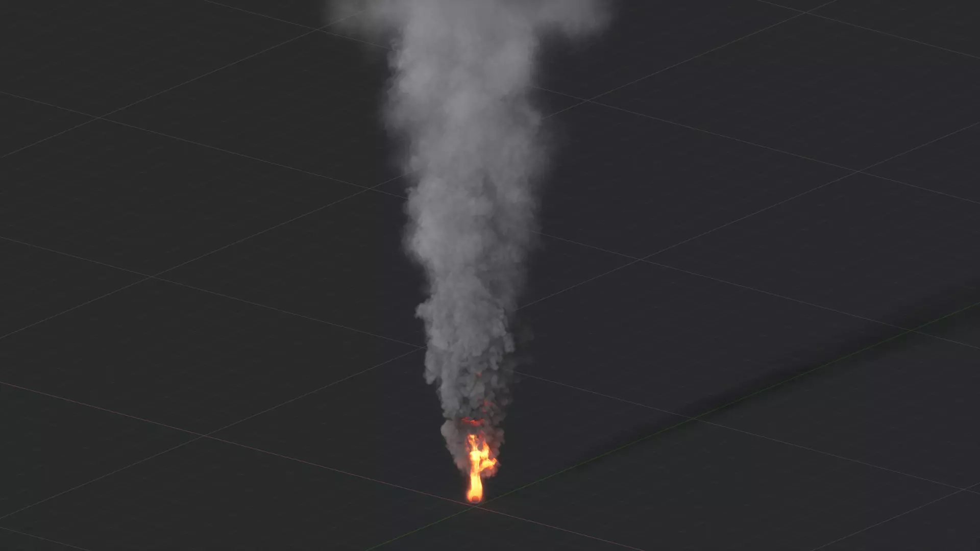 3D Big Fire Animation 3D model_12