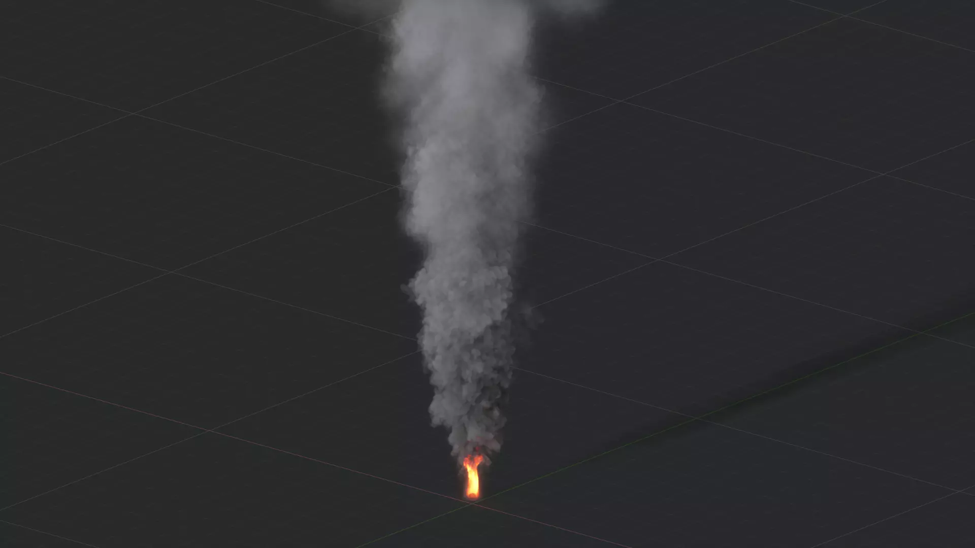 3D Big Fire Animation 3D model_38
