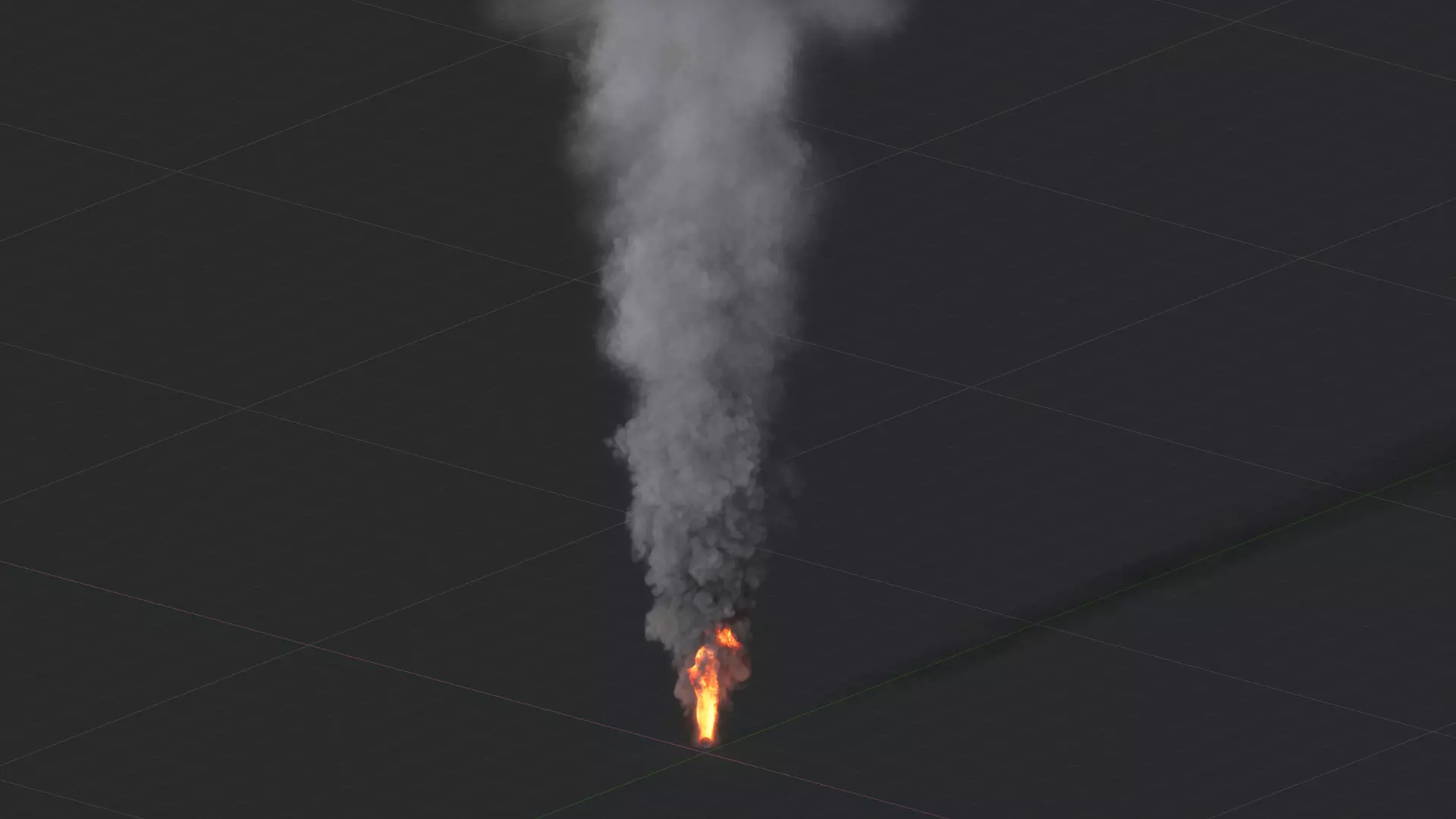 3D Big Fire Animation 3D model_31