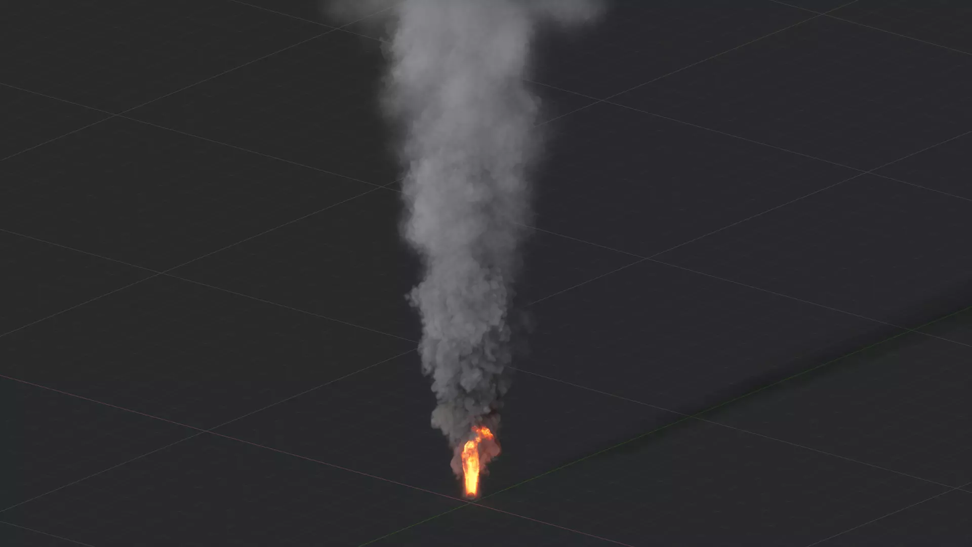 3D Big Fire Animation 3D model_29