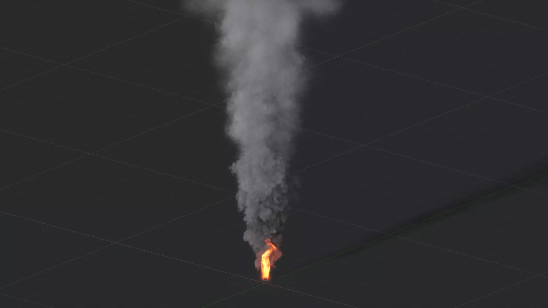 3D Big Fire Animation 3D model_33
