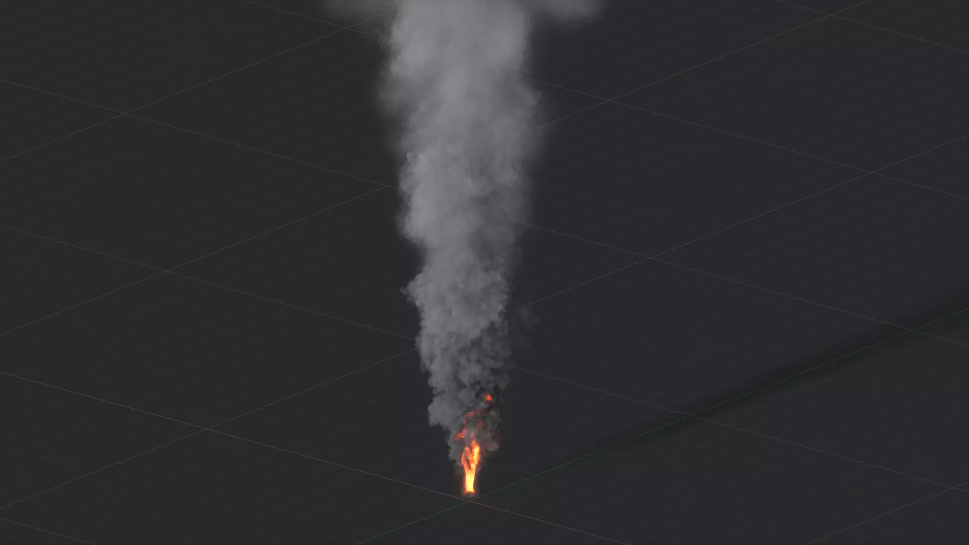 3D Big Fire Animation 3D model_20