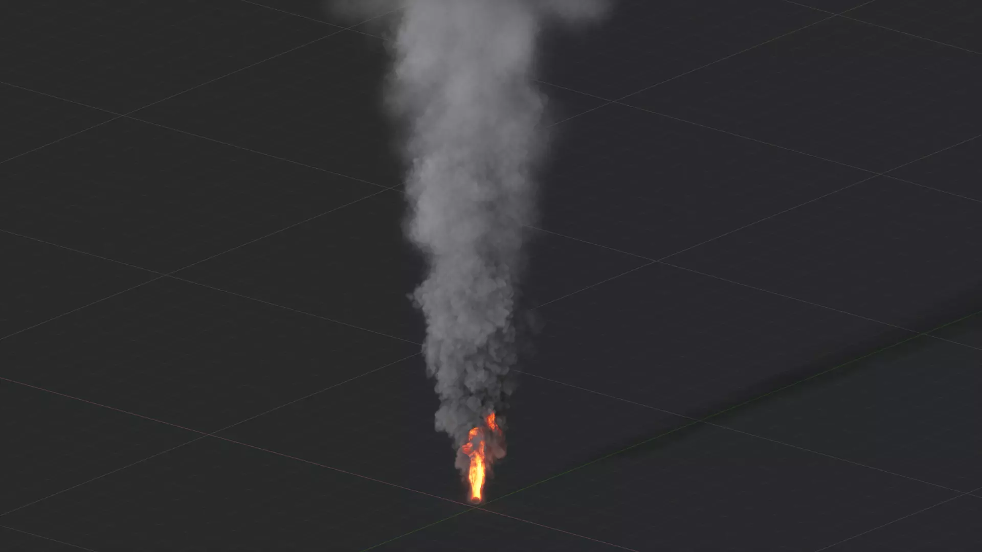 3D Big Fire Animation 3D model_32
