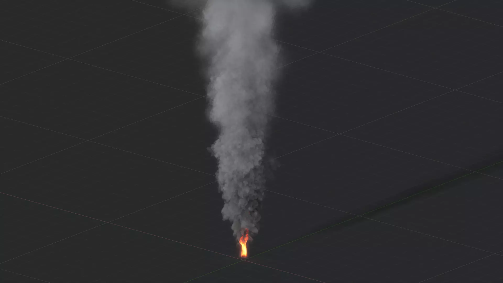 3D Big Fire Animation 3D model_40