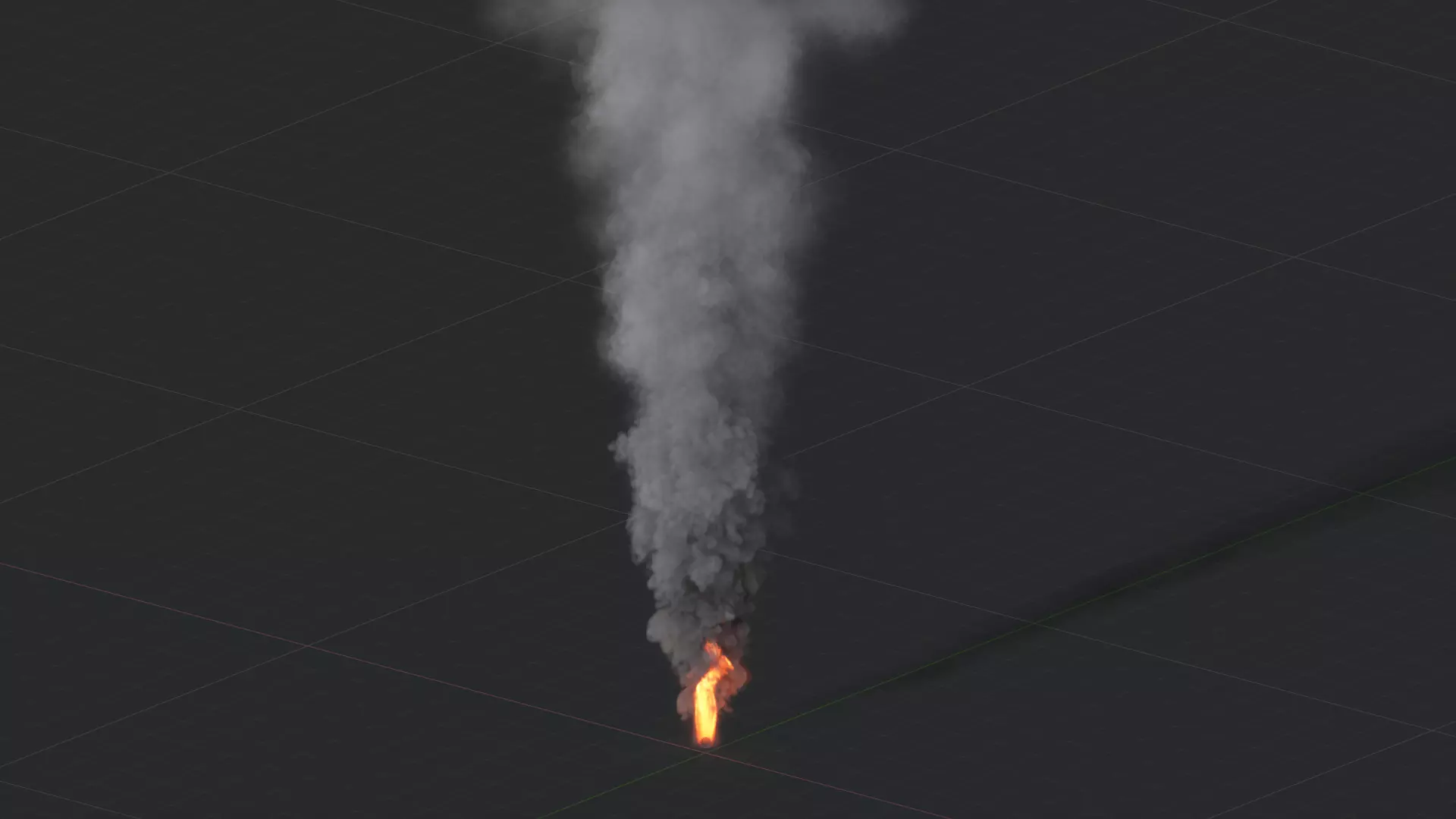 3D Big Fire Animation 3D model_44