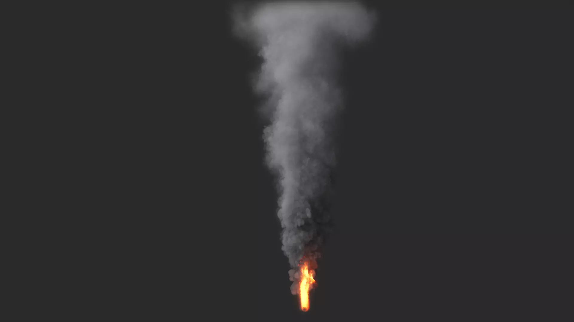 3D Big Fire Animation 3D model_42