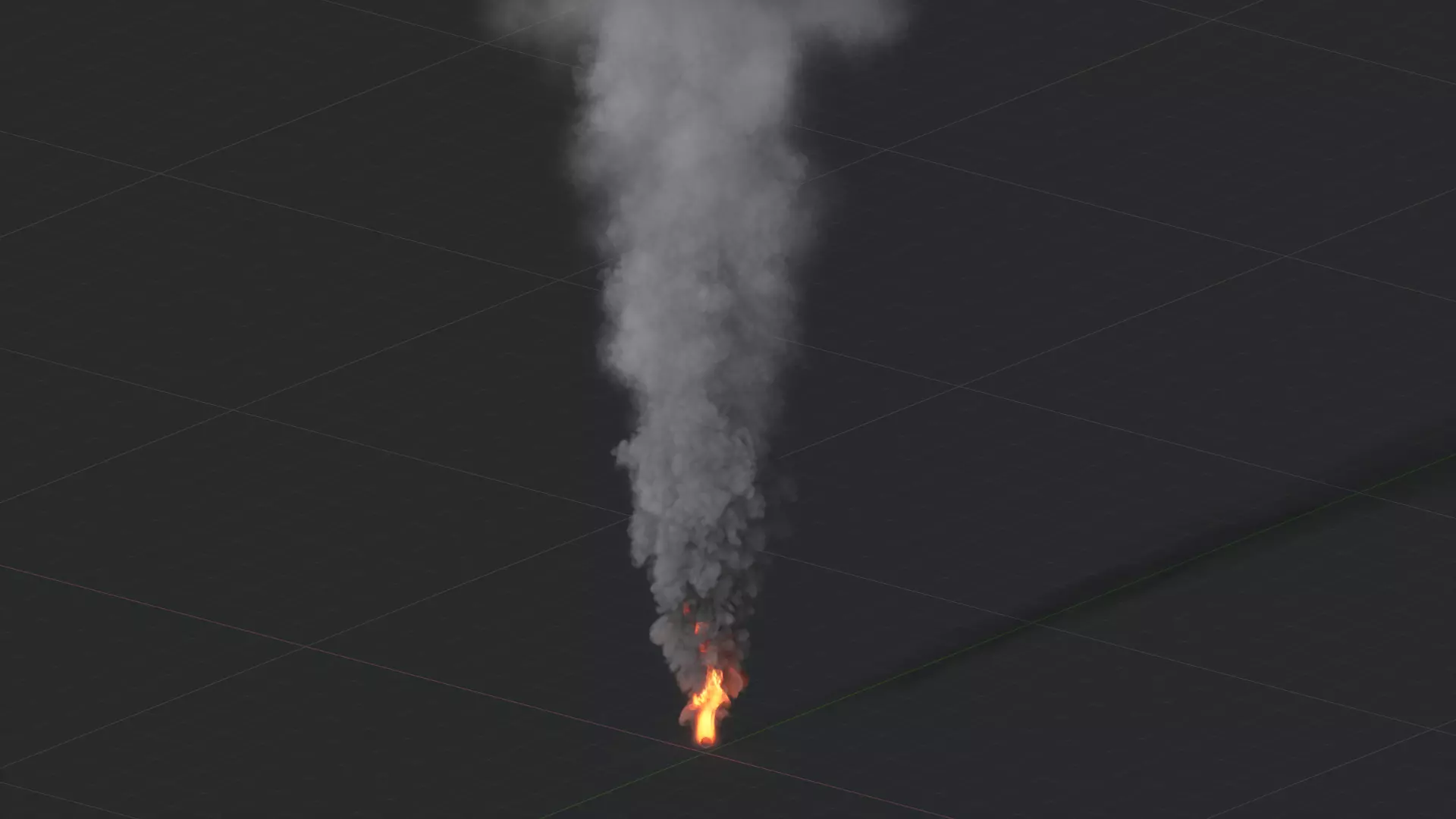 3D Big Fire Animation 3D model_10