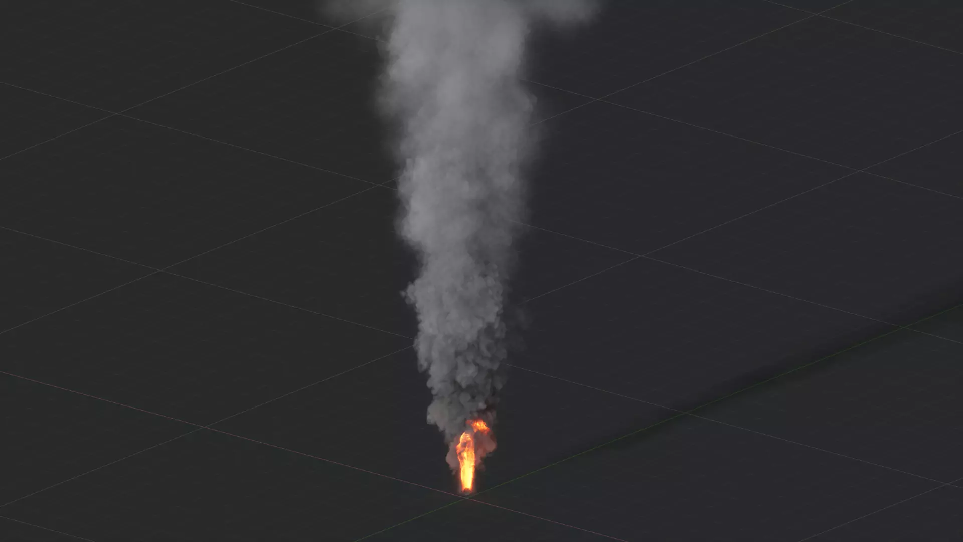 3D Big Fire Animation 3D model_30