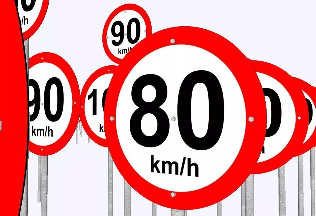 Traffic Regulation Signs - Complete 3D Library - 489 Models 3D model_10