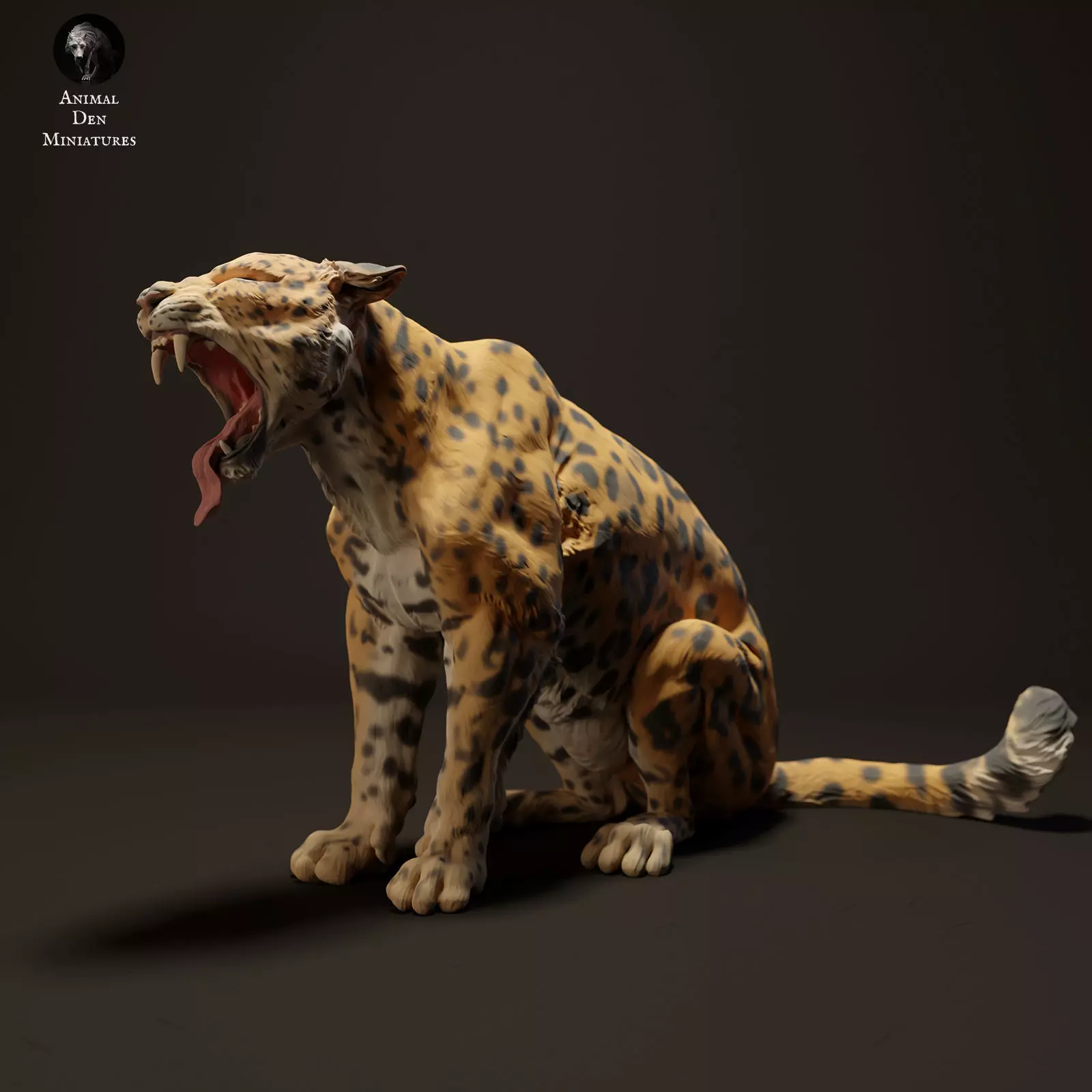 Jaguar Yawn  3D print model_0