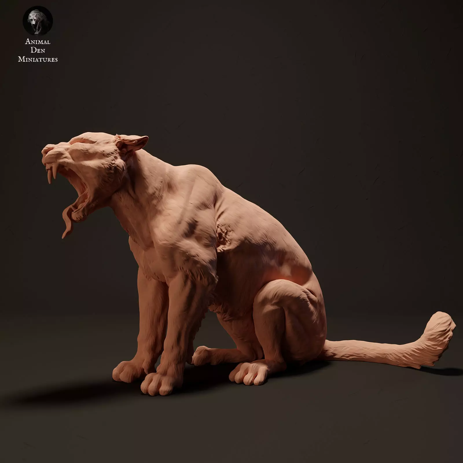 Jaguar Yawn  3D print model_1