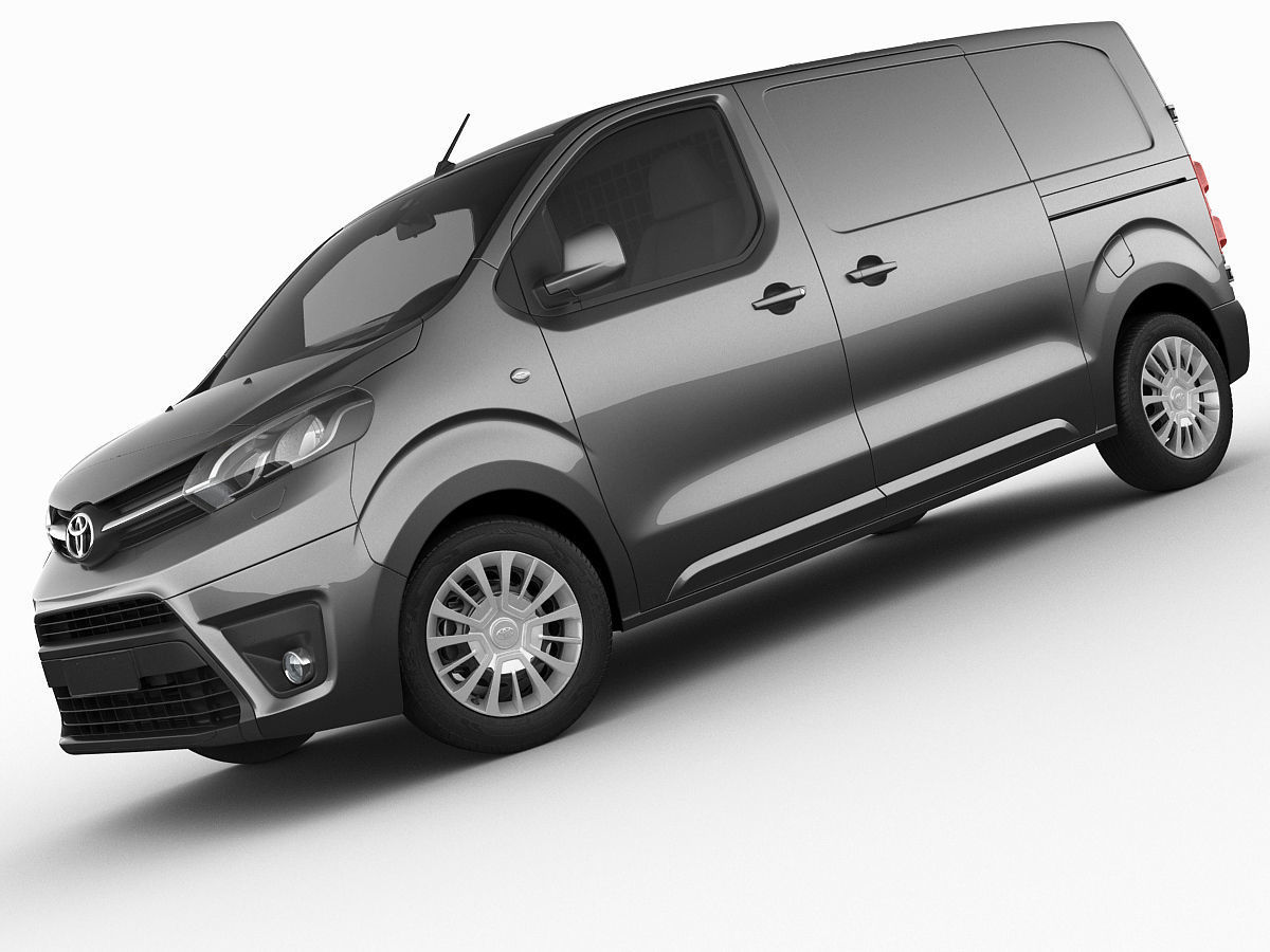 Toyota Proace Van 2016 3D model_7