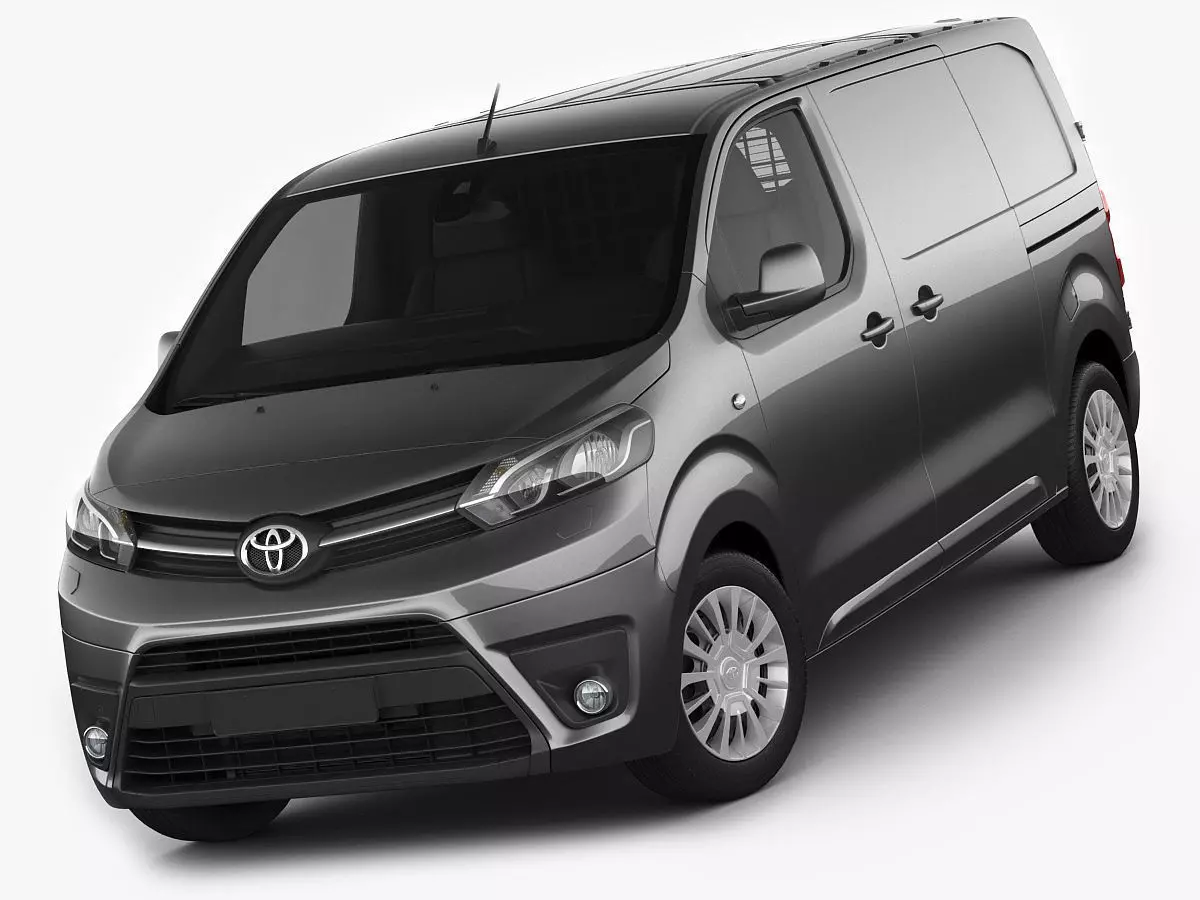 Toyota Proace Van 2016 3D model_0