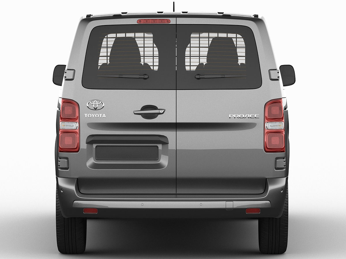 Toyota Proace Van 2016 3D model_10