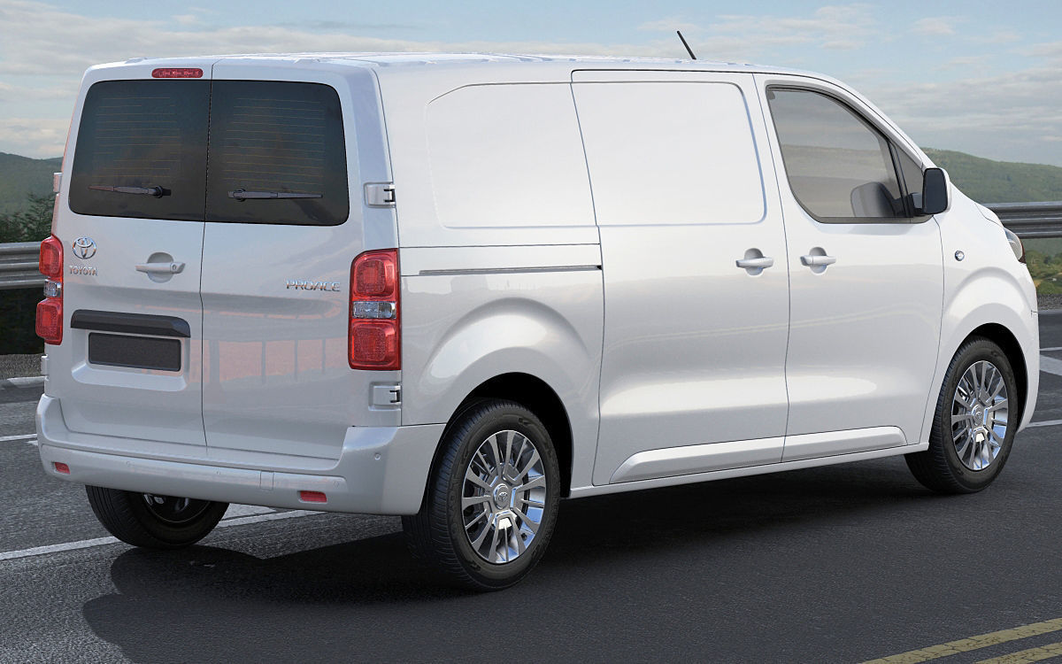 Toyota Proace Van 2016 3D model_13