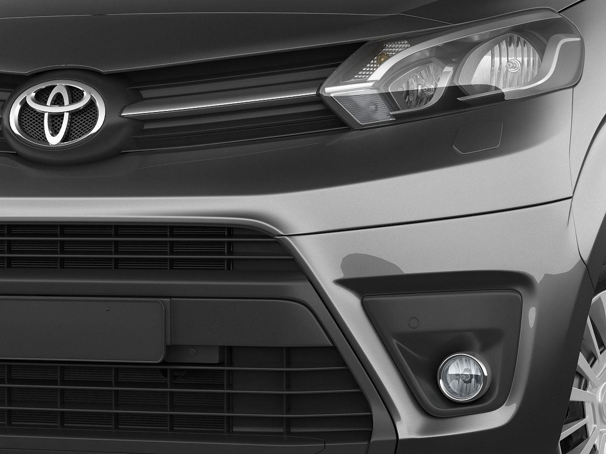Toyota Proace Van 2016 3D model_3