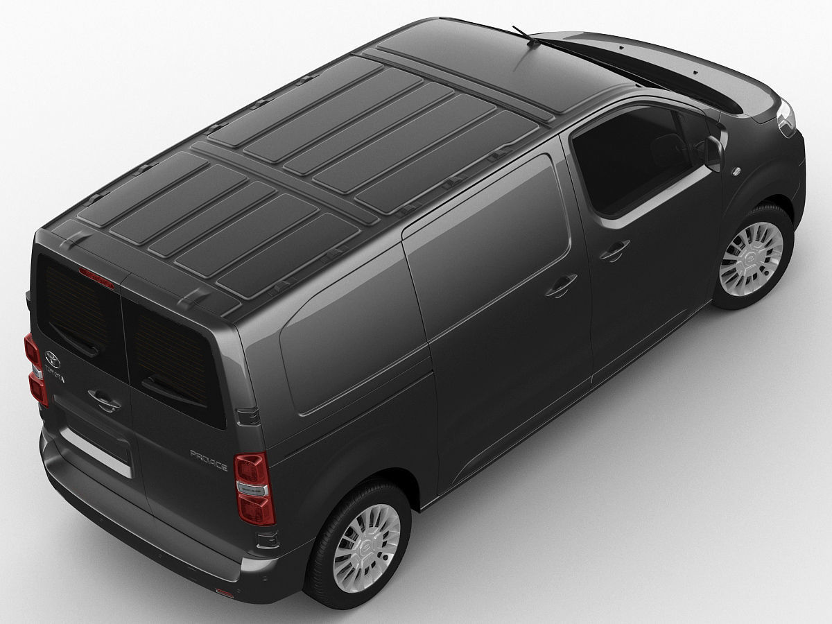 Toyota Proace Van 2016 3D model_6