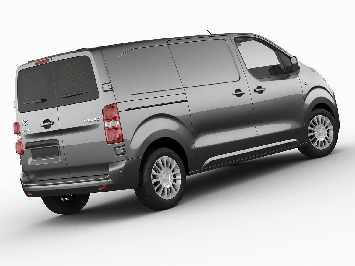 Toyota Proace Van 2016 3D model_8