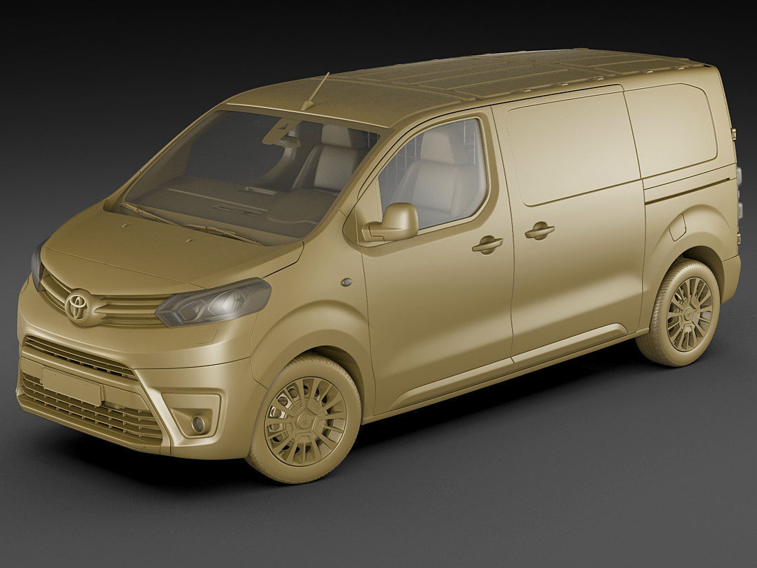 Toyota Proace Van 2016 3D model_14