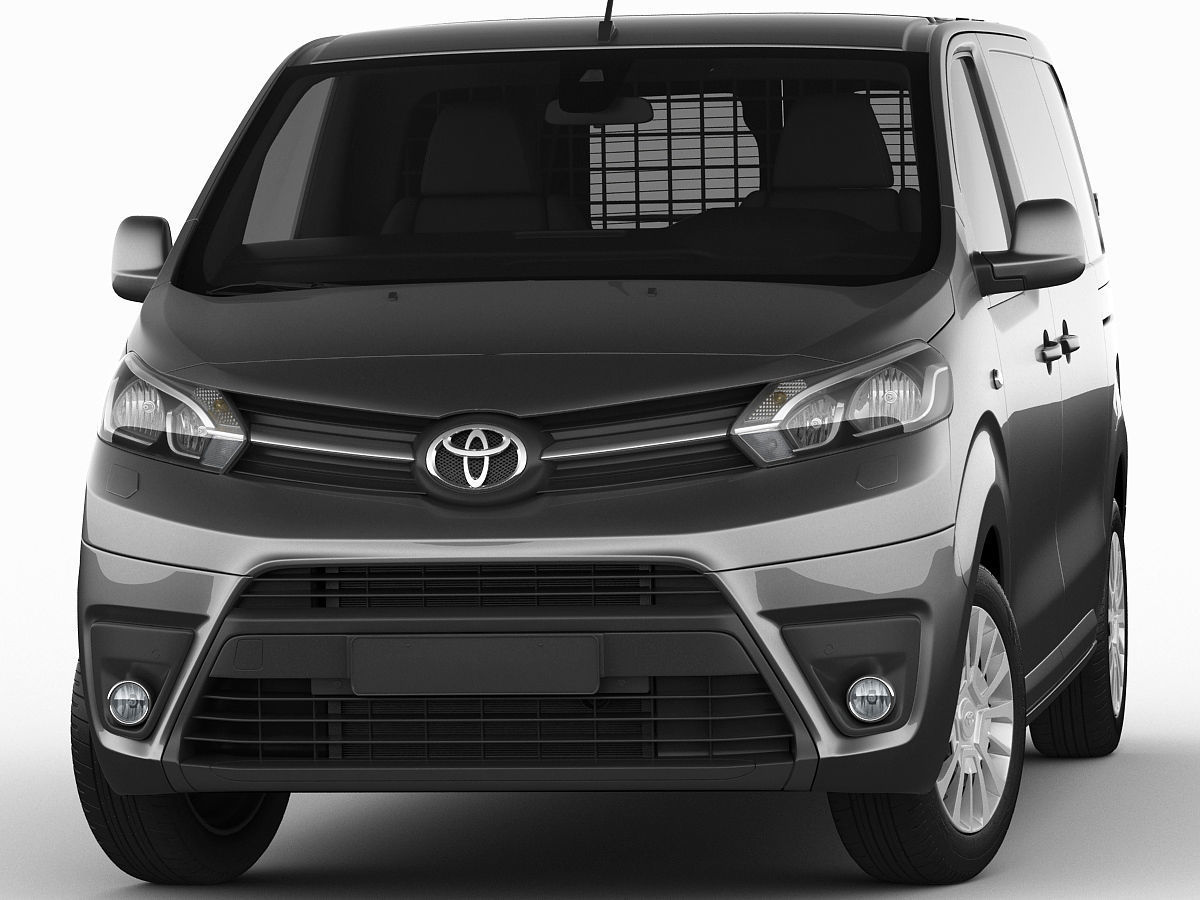 Toyota Proace Van 2016 3D model_11