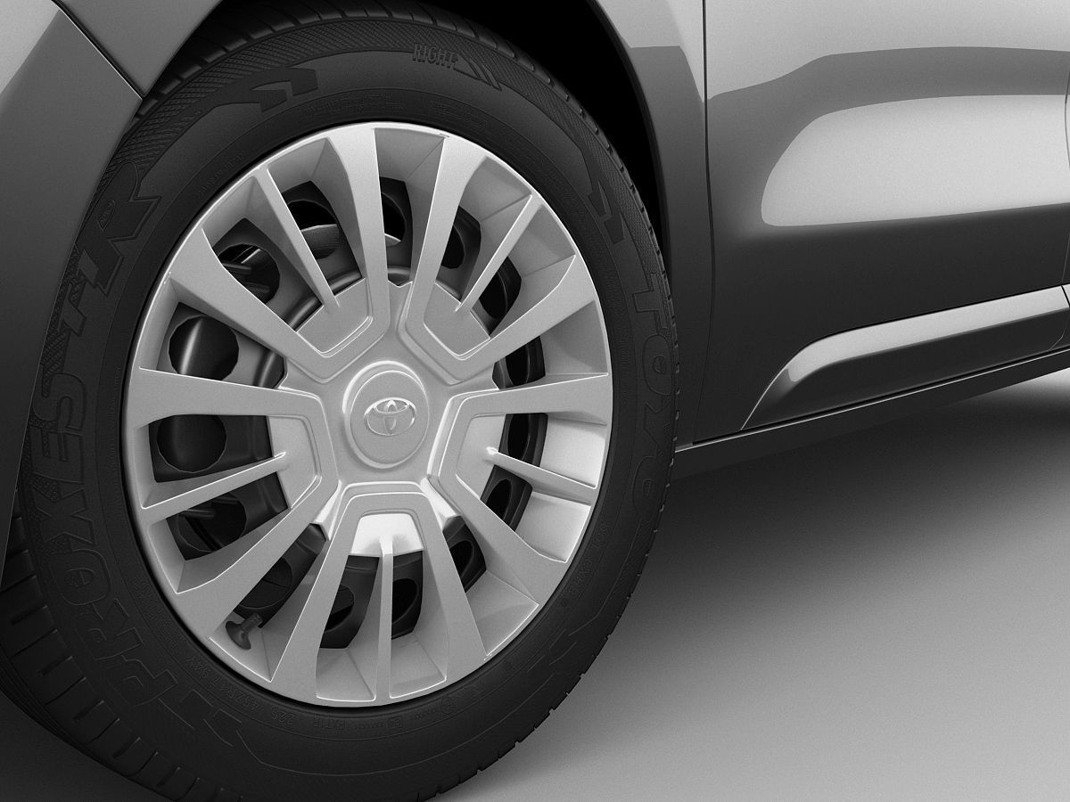 Toyota Proace Van 2016 3D model_9