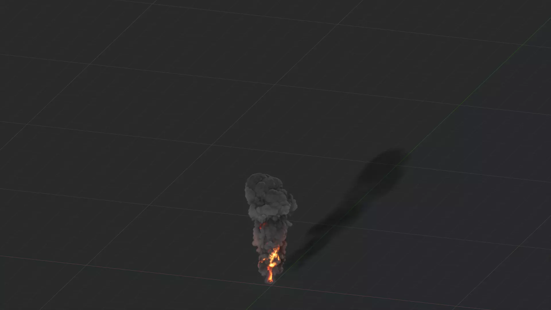 3D Fire and Smoke Animation 3D model_19