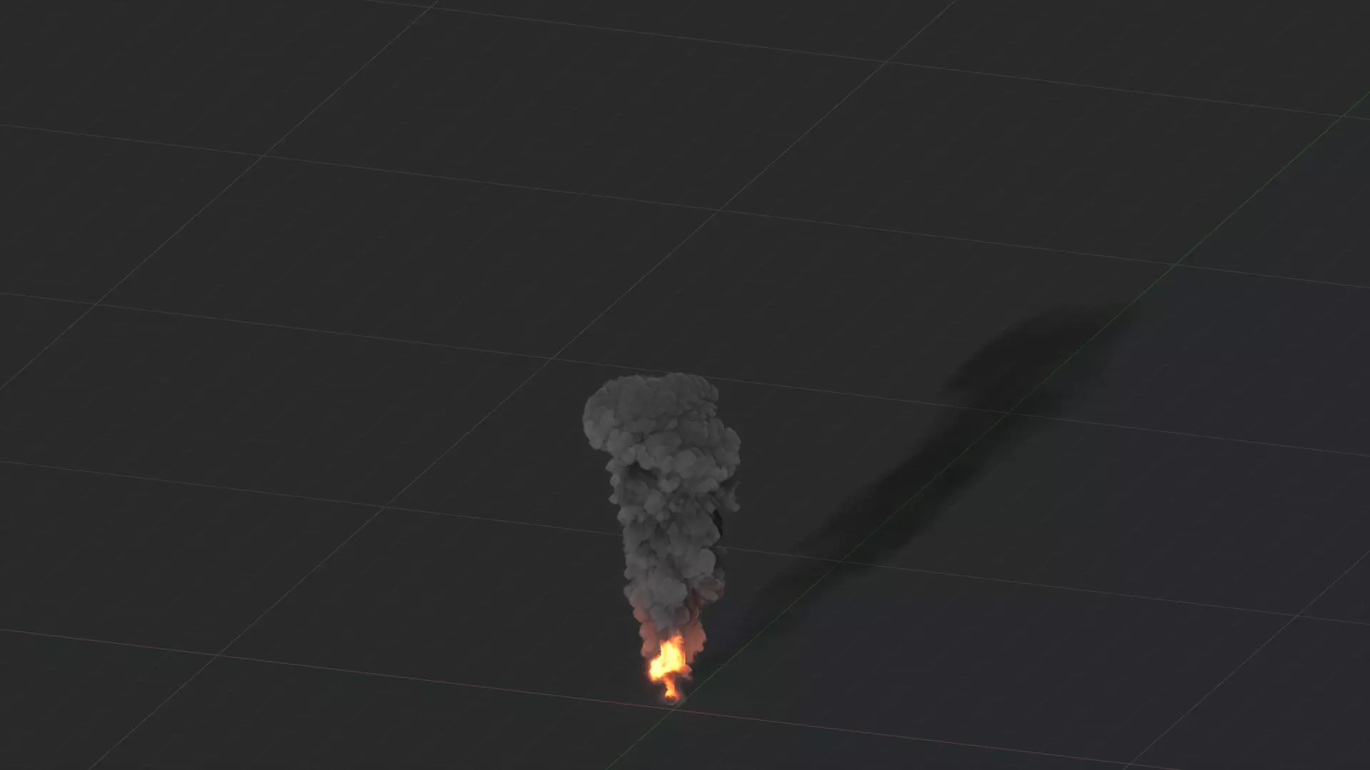 3D Fire and Smoke Animation 3D model_35