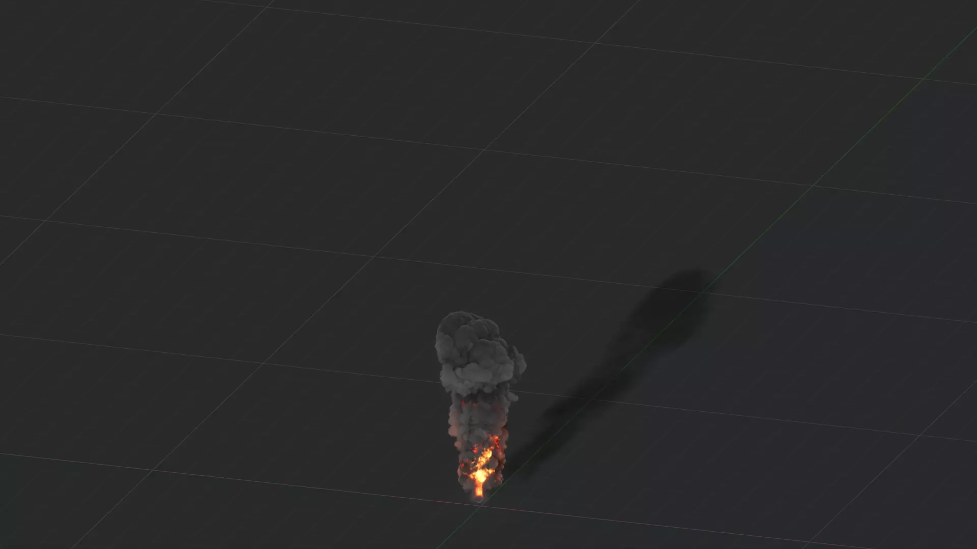 3D Fire and Smoke Animation 3D model_25