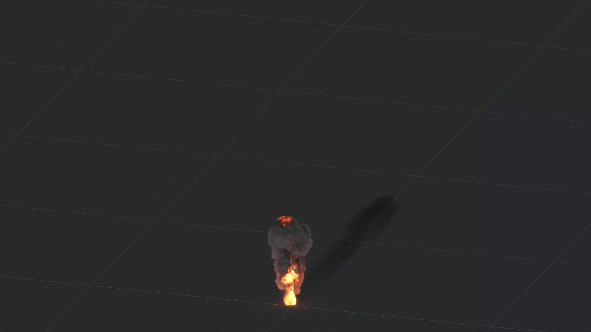 3D Fire and Smoke Animation 3D model_28