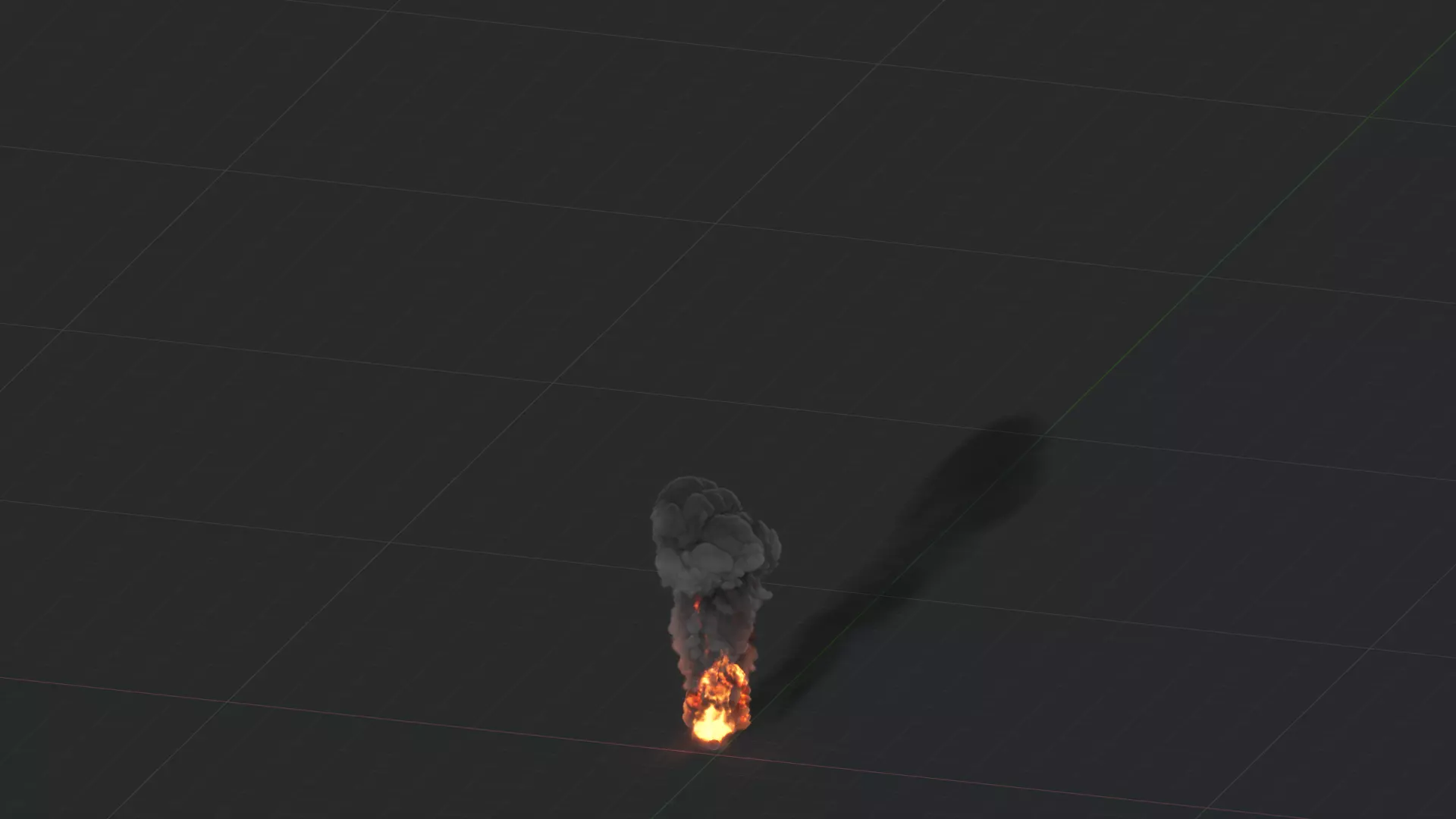 3D Fire and Smoke Animation 3D model_14