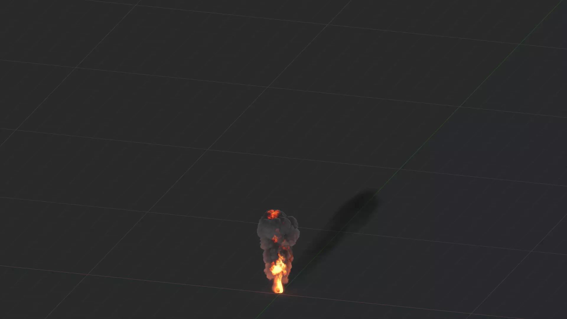 3D Fire and Smoke Animation 3D model_42