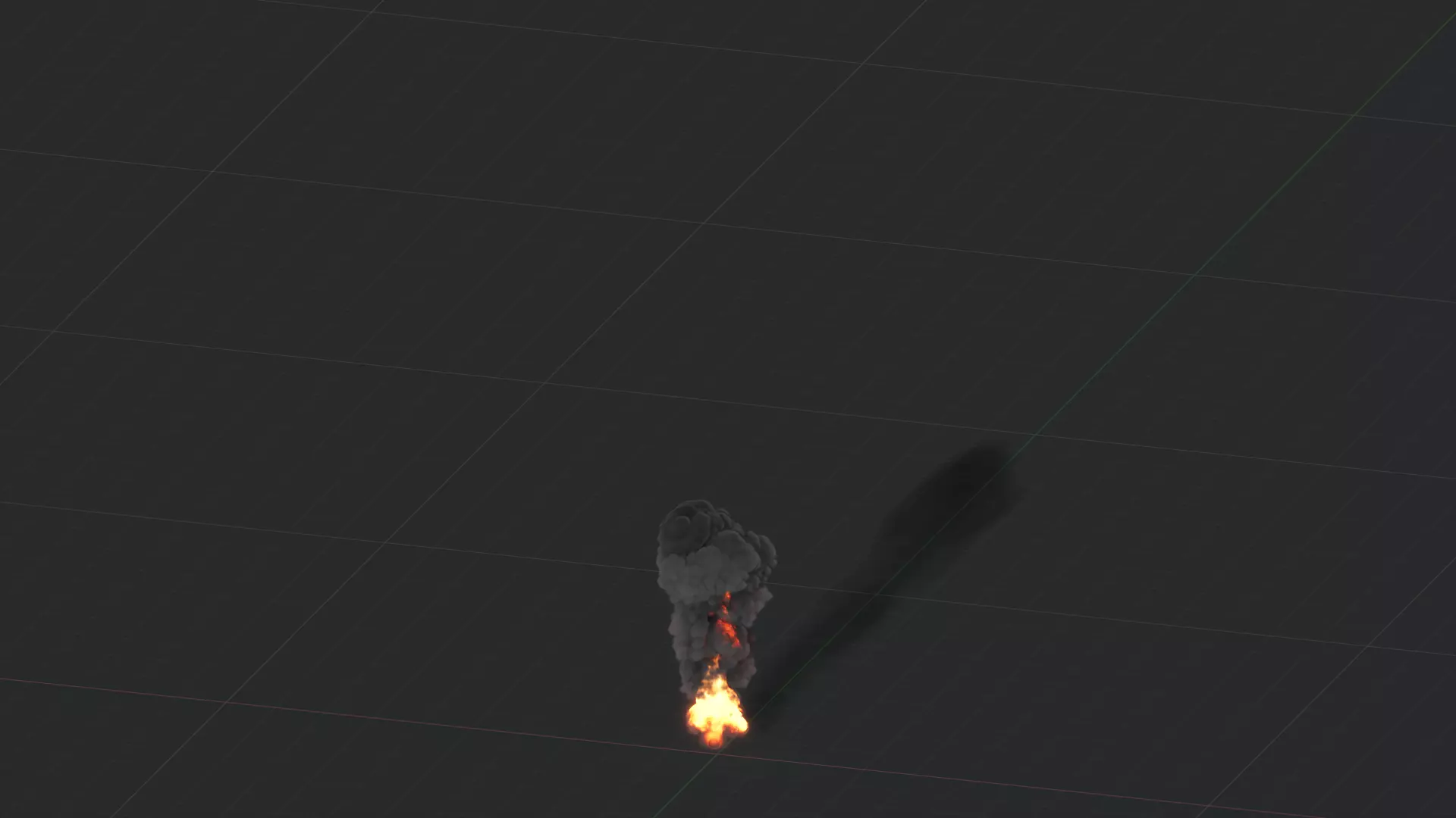 3D Fire and Smoke Animation 3D model_57