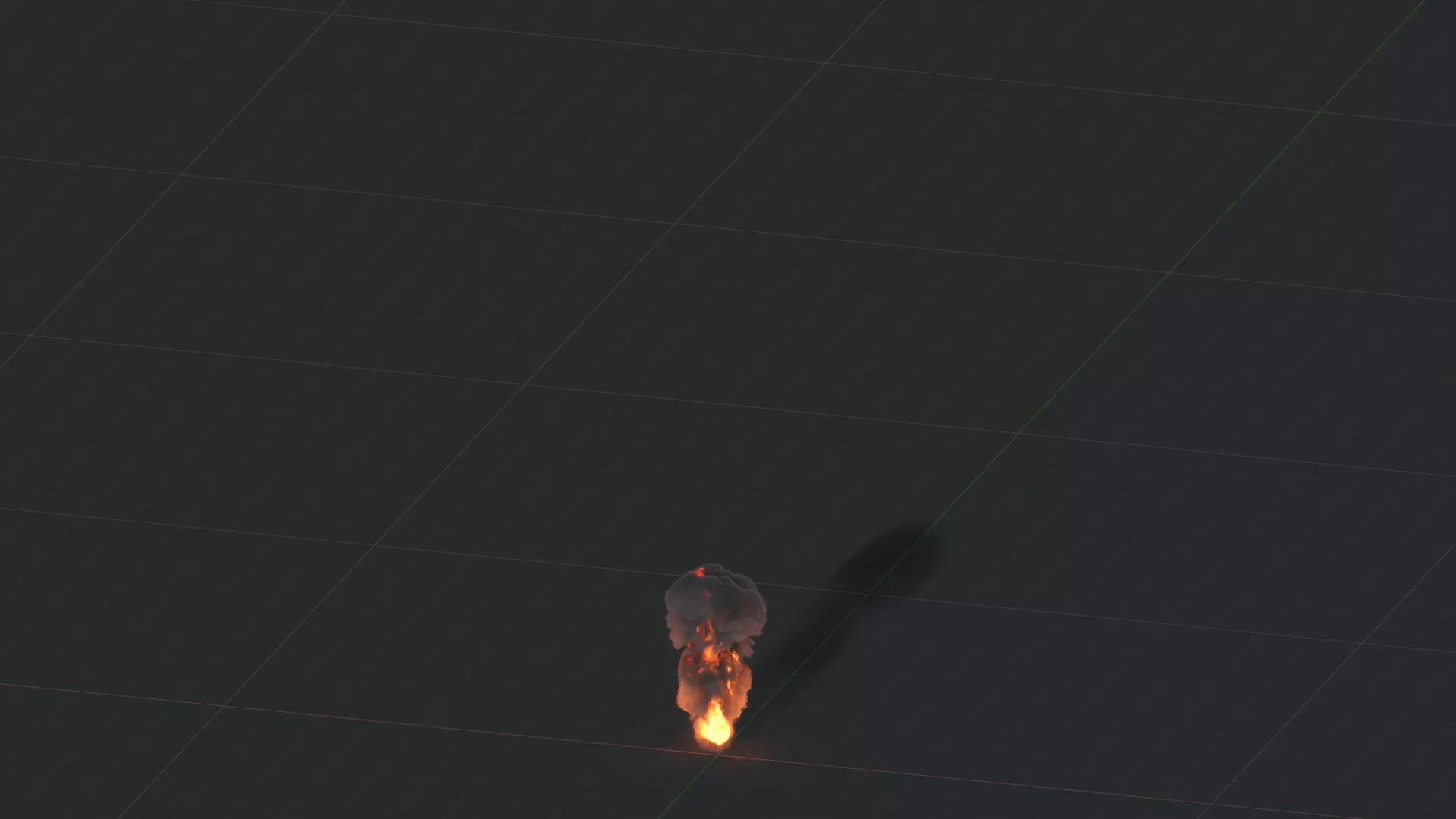 3D Fire and Smoke Animation 3D model_26