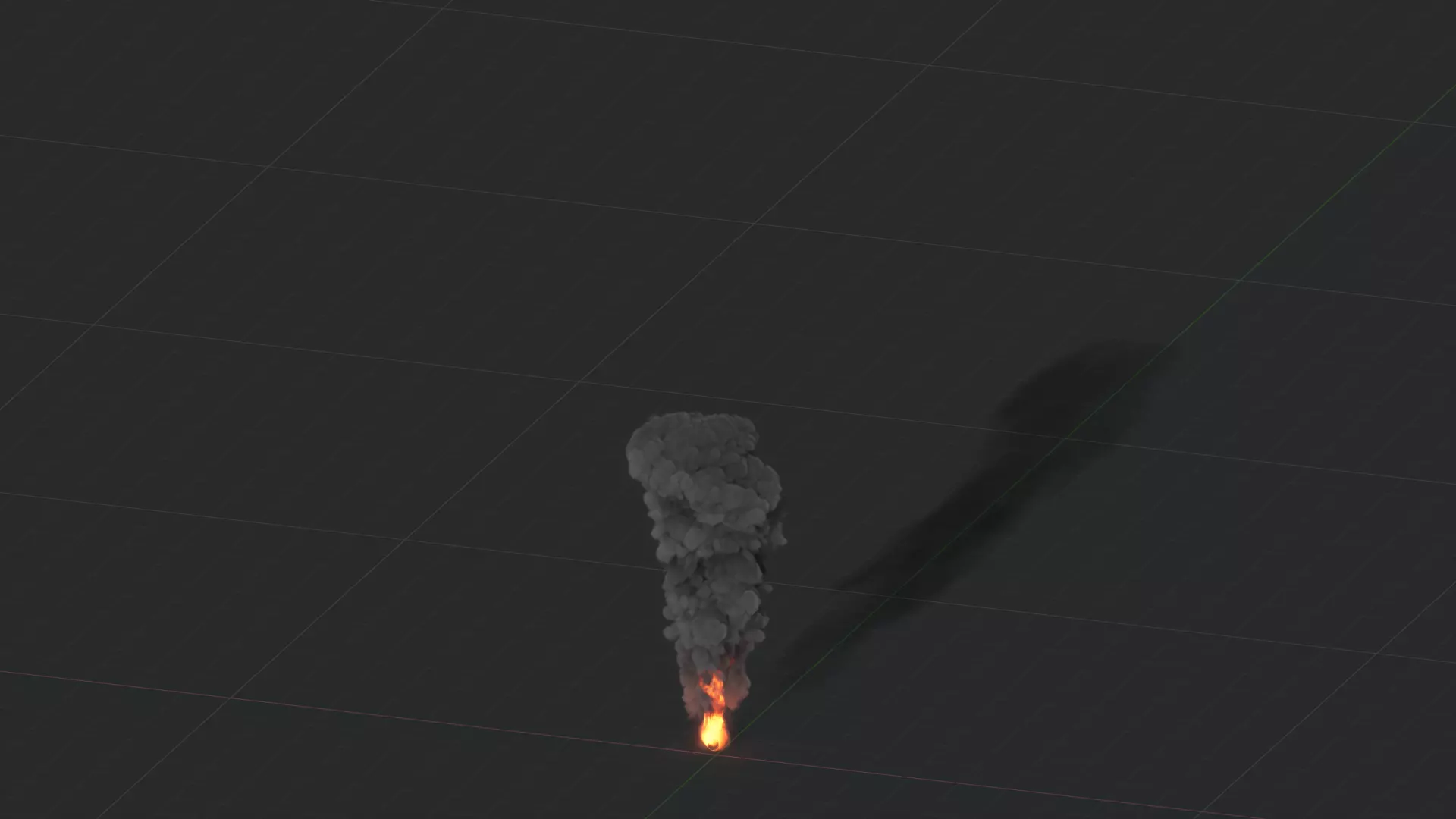 3D Fire and Smoke Animation 3D model_56