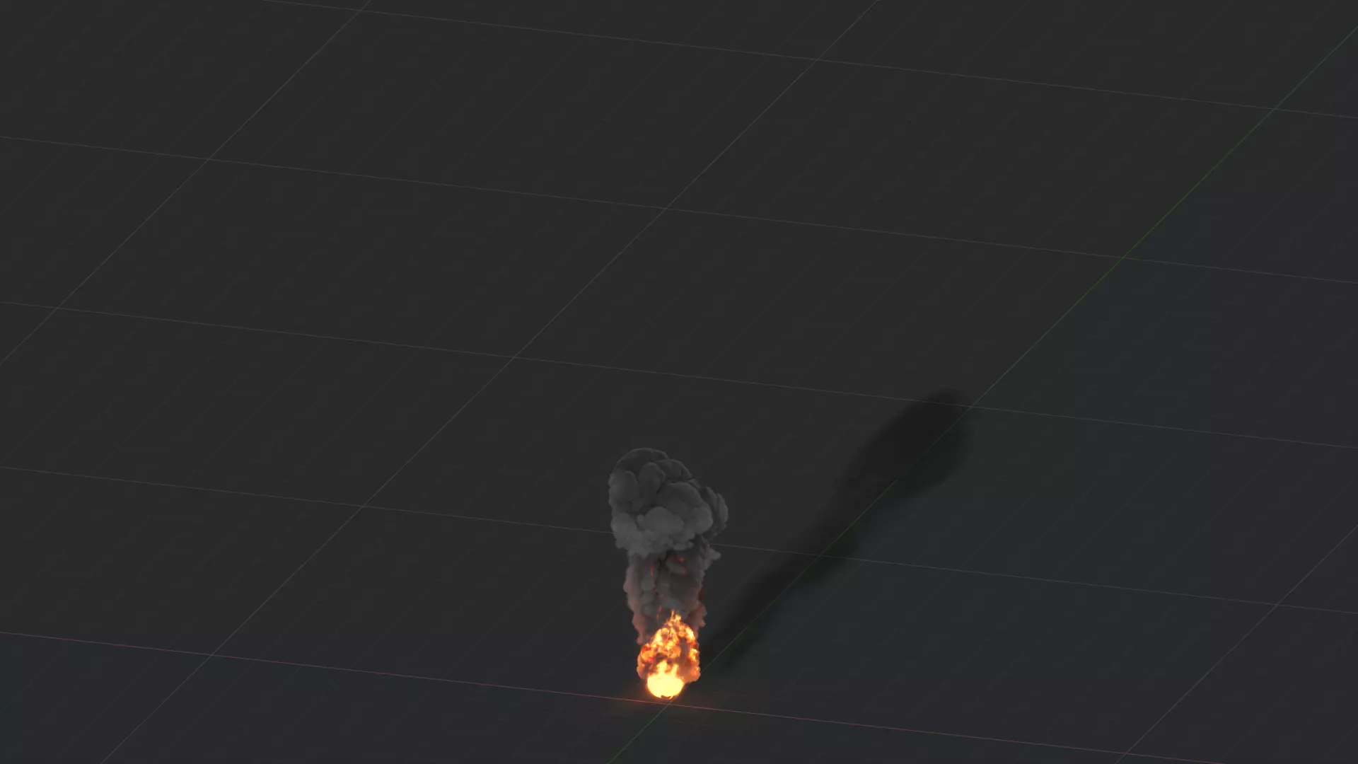 3D Fire and Smoke Animation 3D model_10