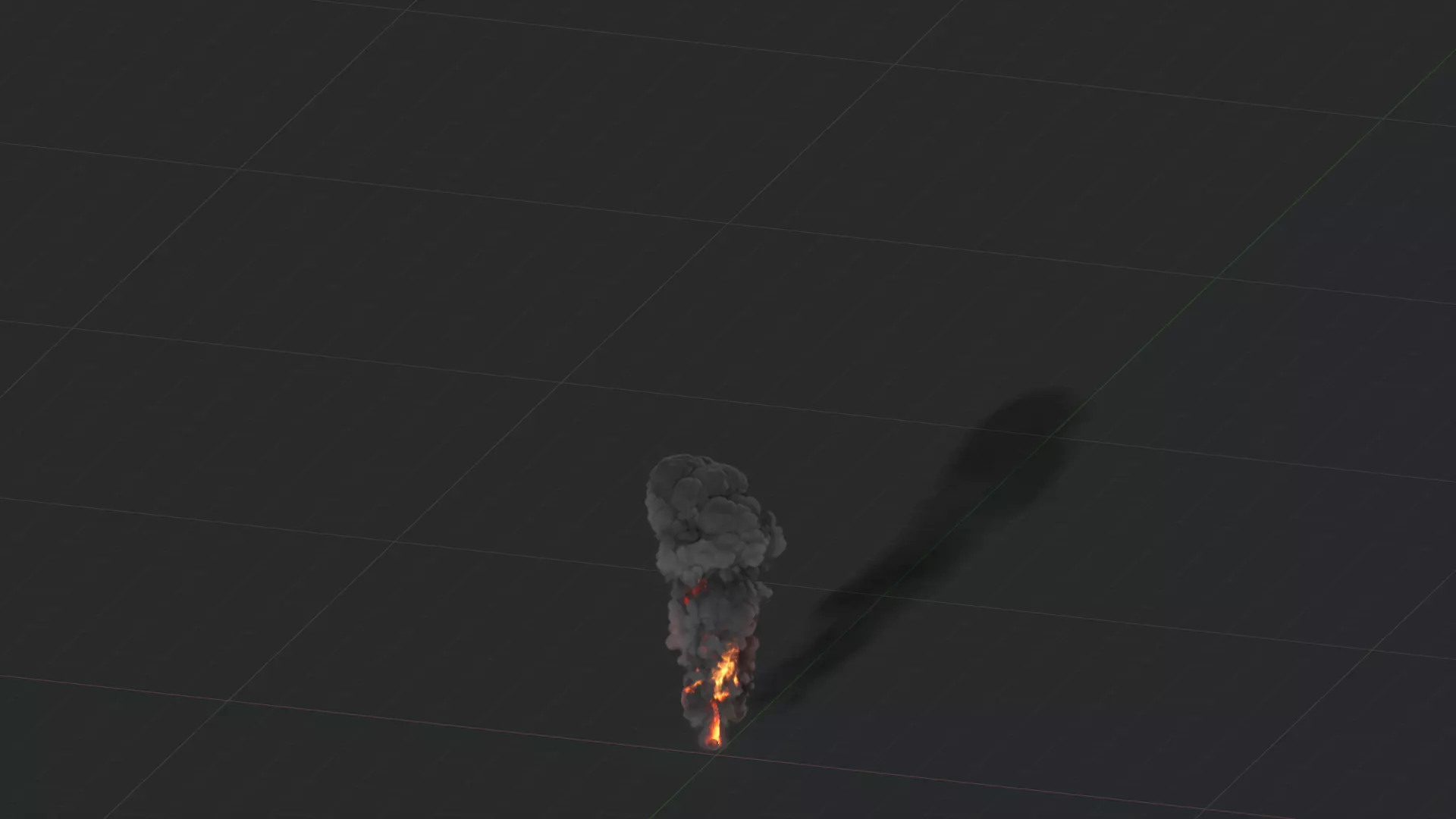 3D Fire and Smoke Animation 3D model_21