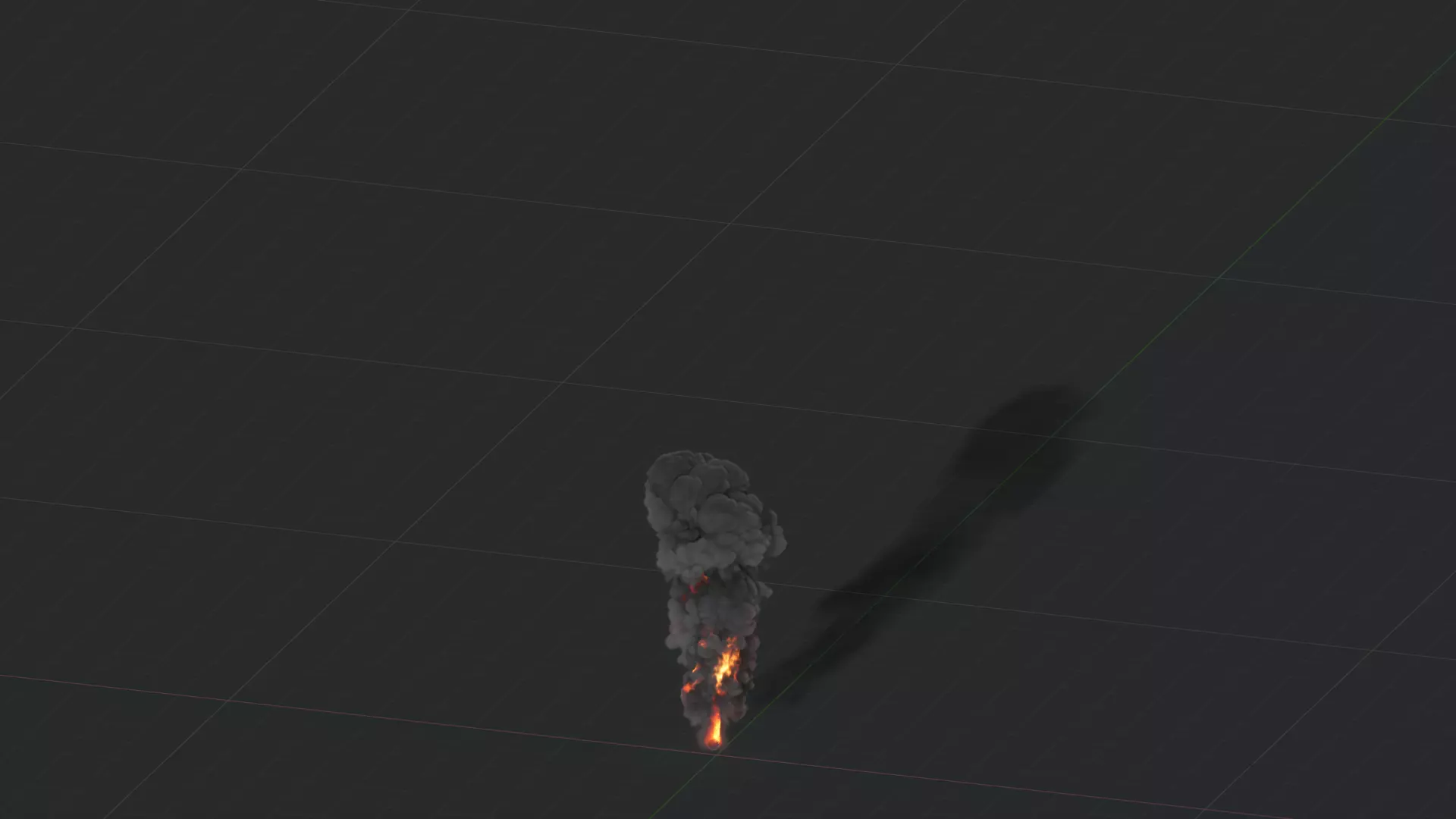 3D Fire and Smoke Animation 3D model_23