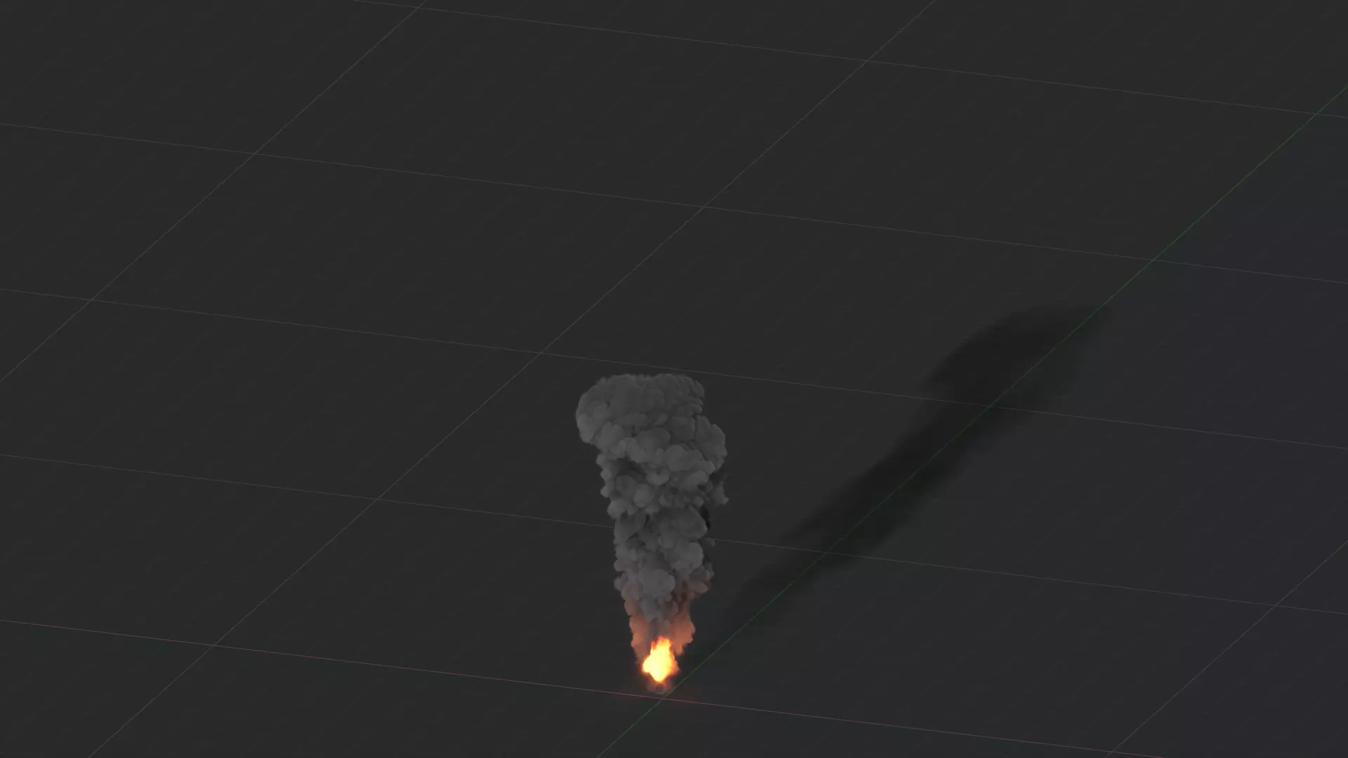 3D Fire and Smoke Animation 3D model_30