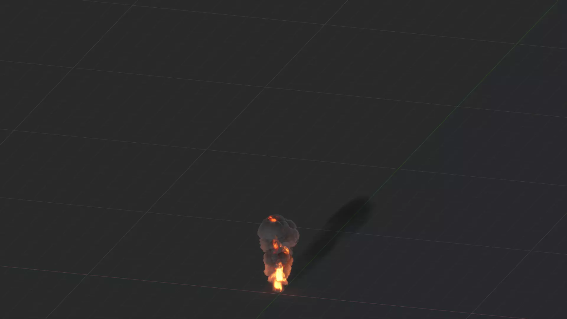 3D Fire and Smoke Animation 3D model_27