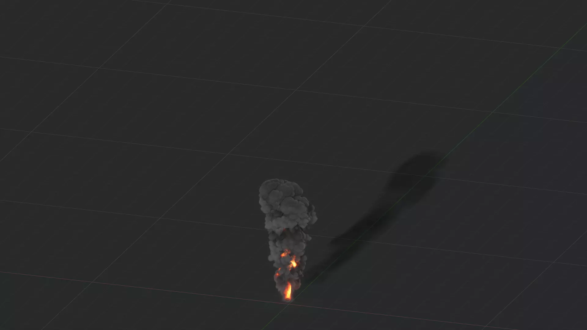 3D Fire and Smoke Animation 3D model_13