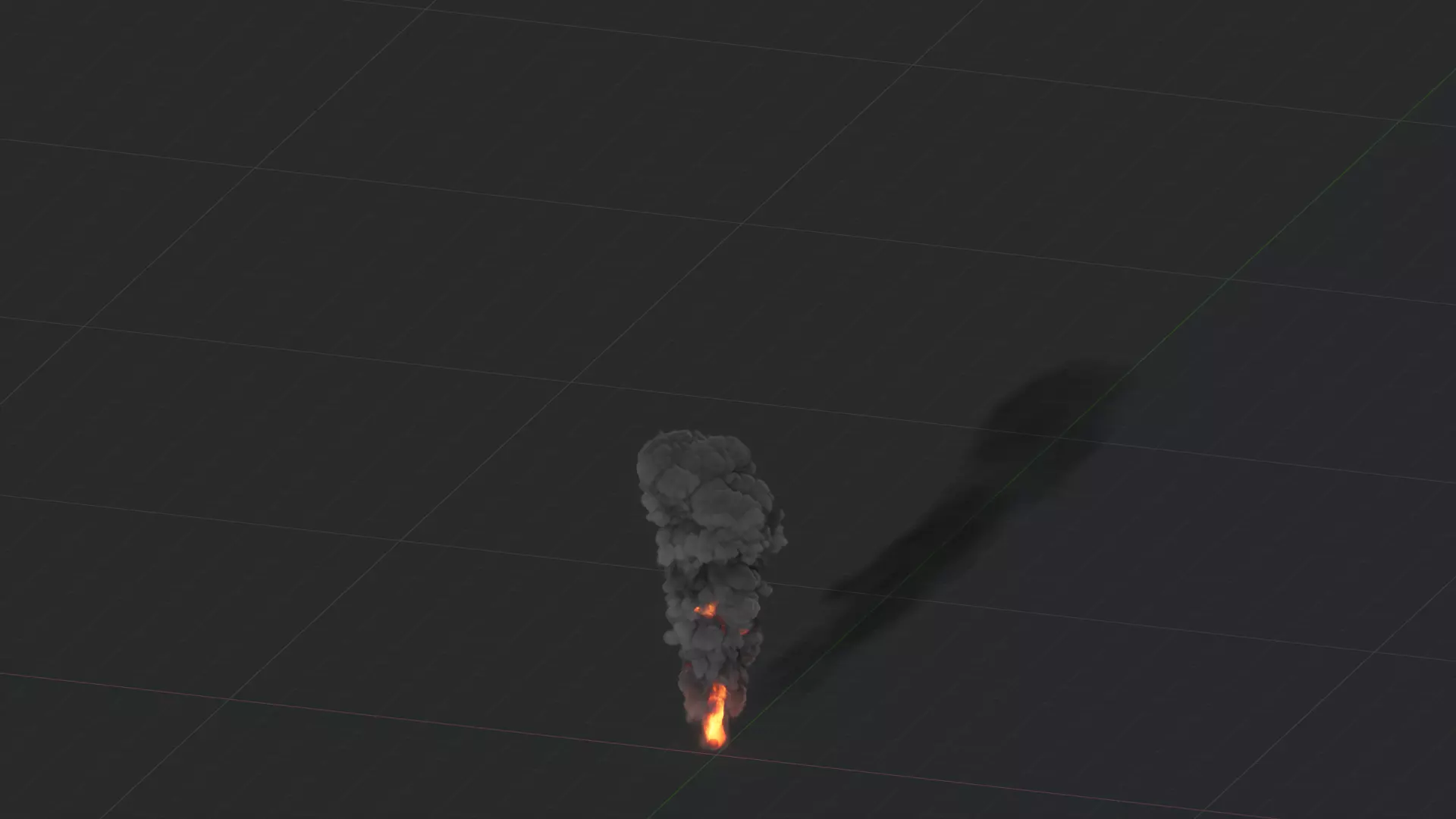 3D Fire and Smoke Animation 3D model_12